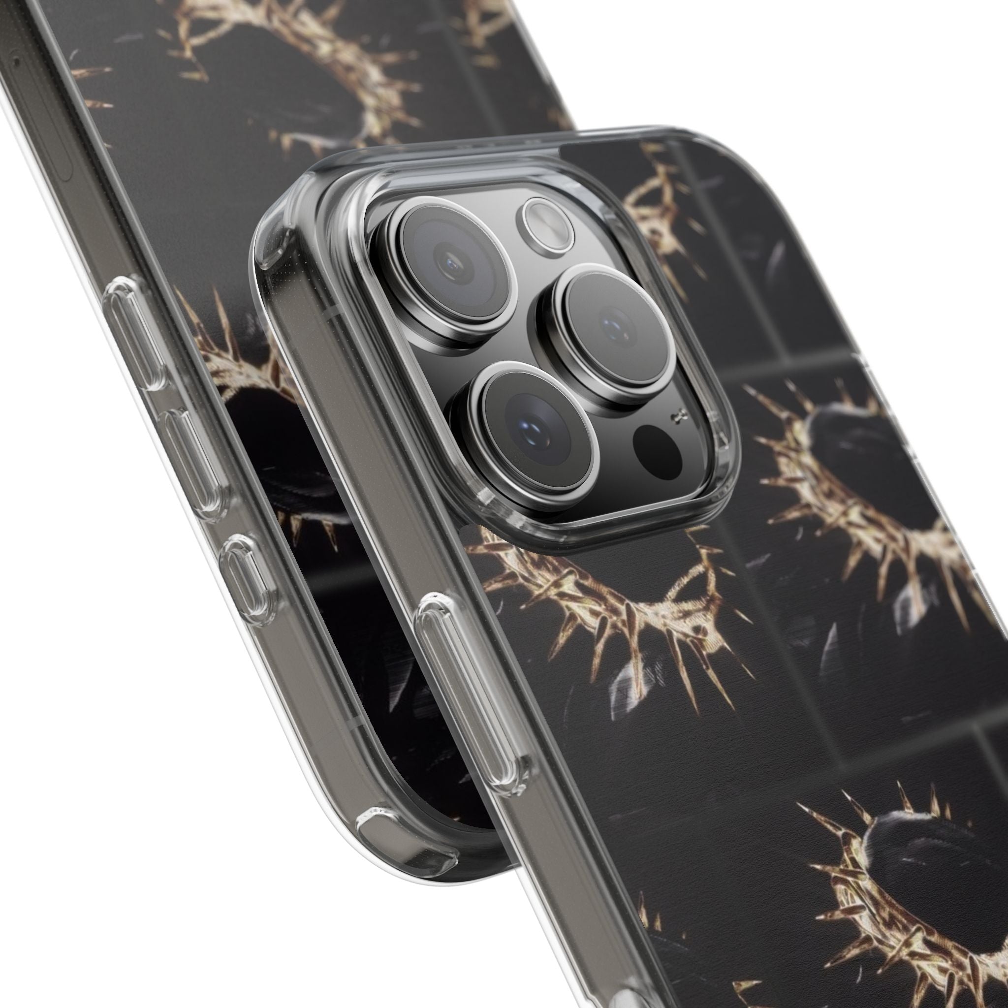 Flexi Phone Cases - Resilient Dual-layer Yeshua (Jesus) Crown of Thorns Design