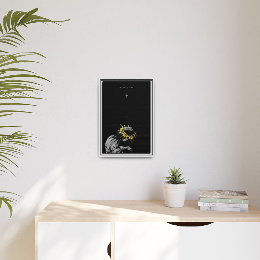 Jesus Is King Framed