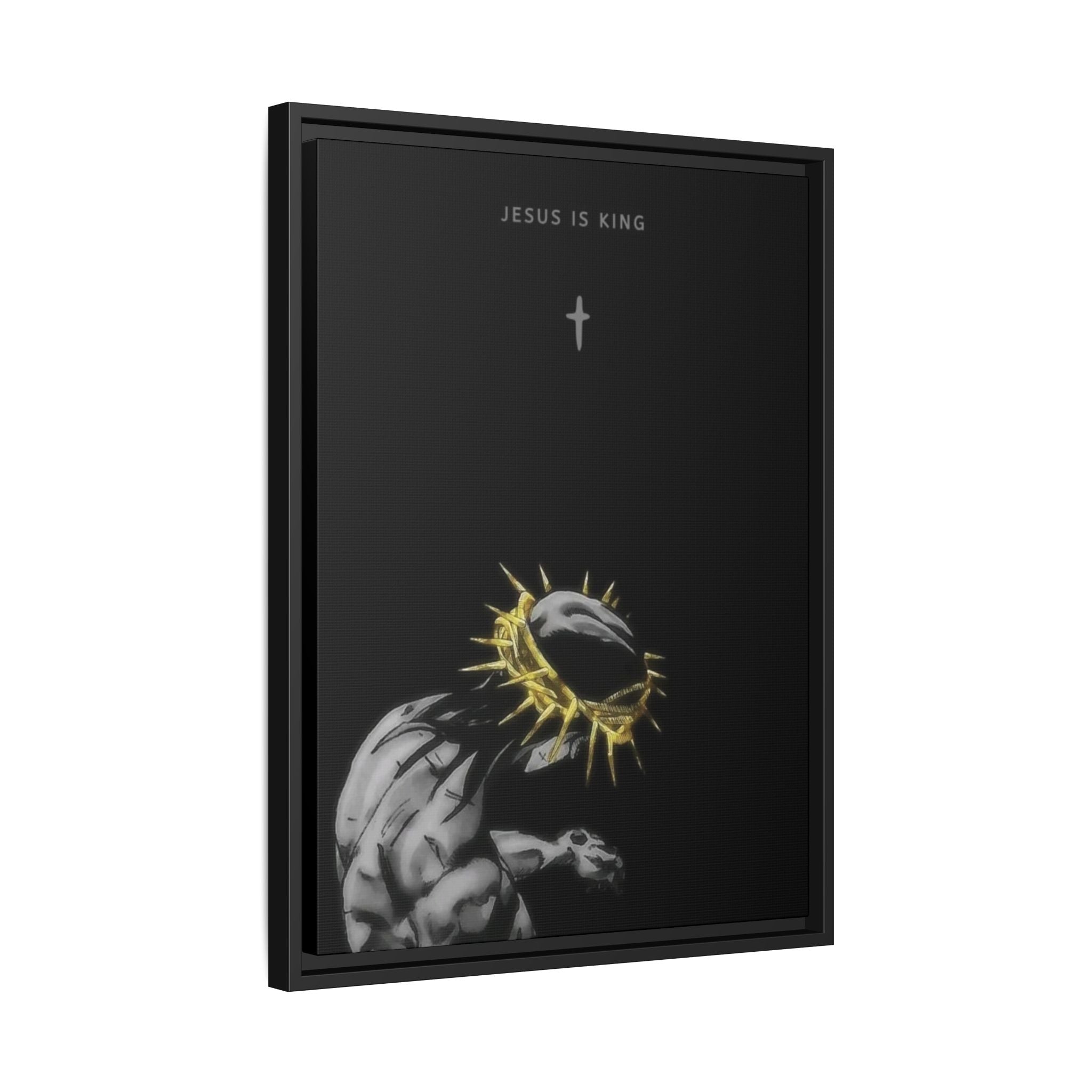 Jesus Is King Framed
