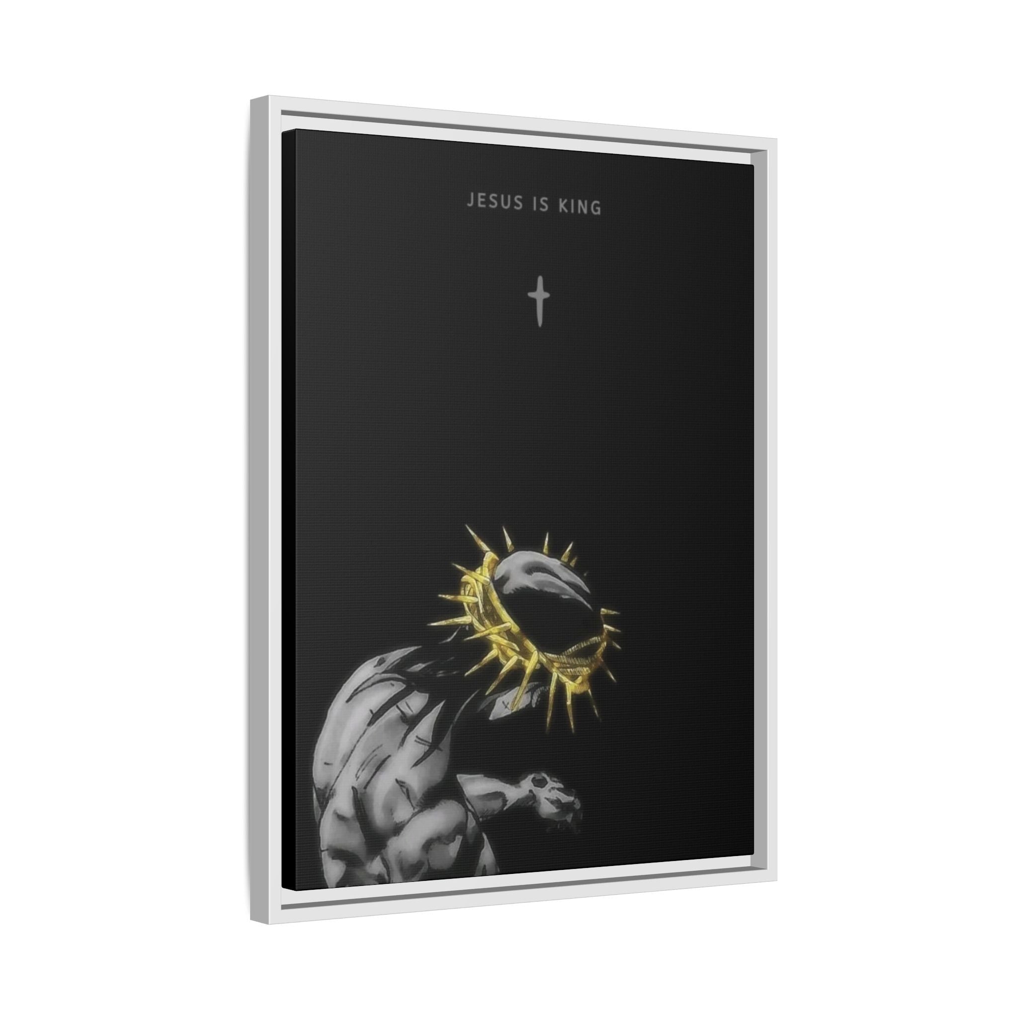 Jesus Is King Framed