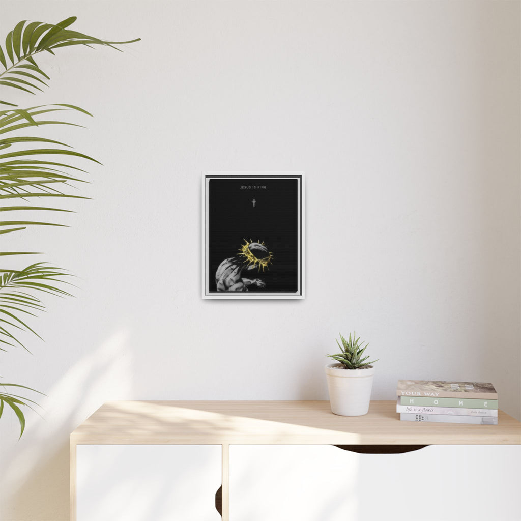 Jesus Is King Framed