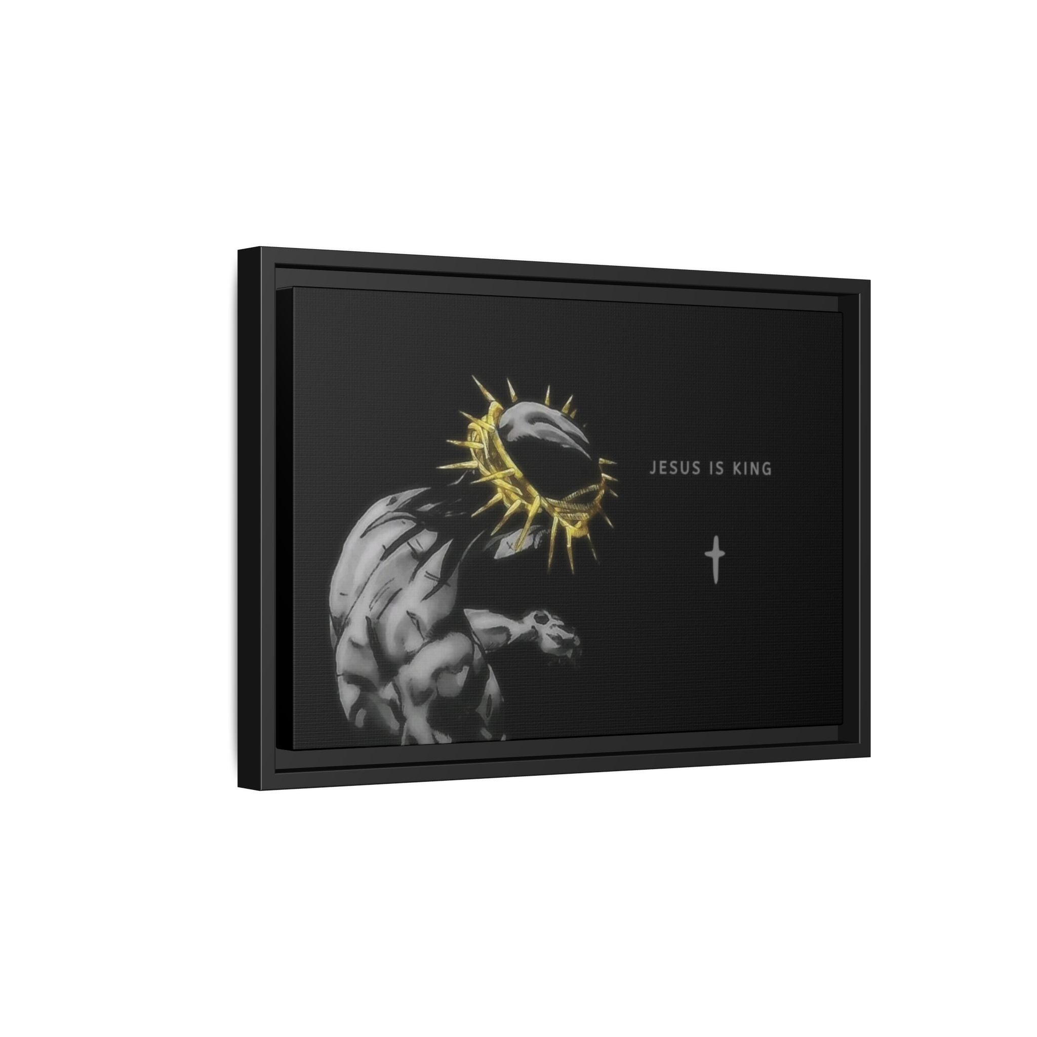 Jesus Is King Framed