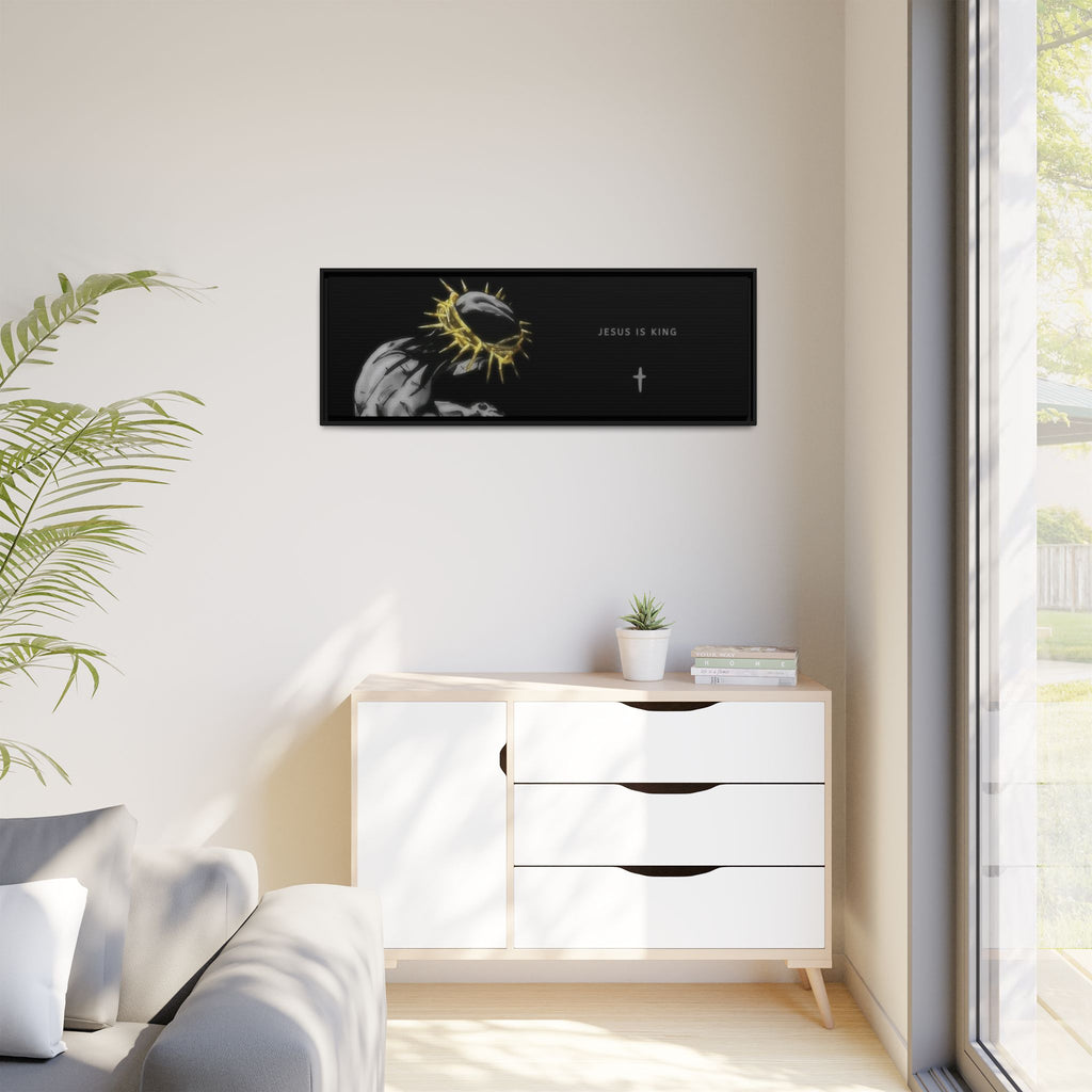 Jesus Is King Framed
