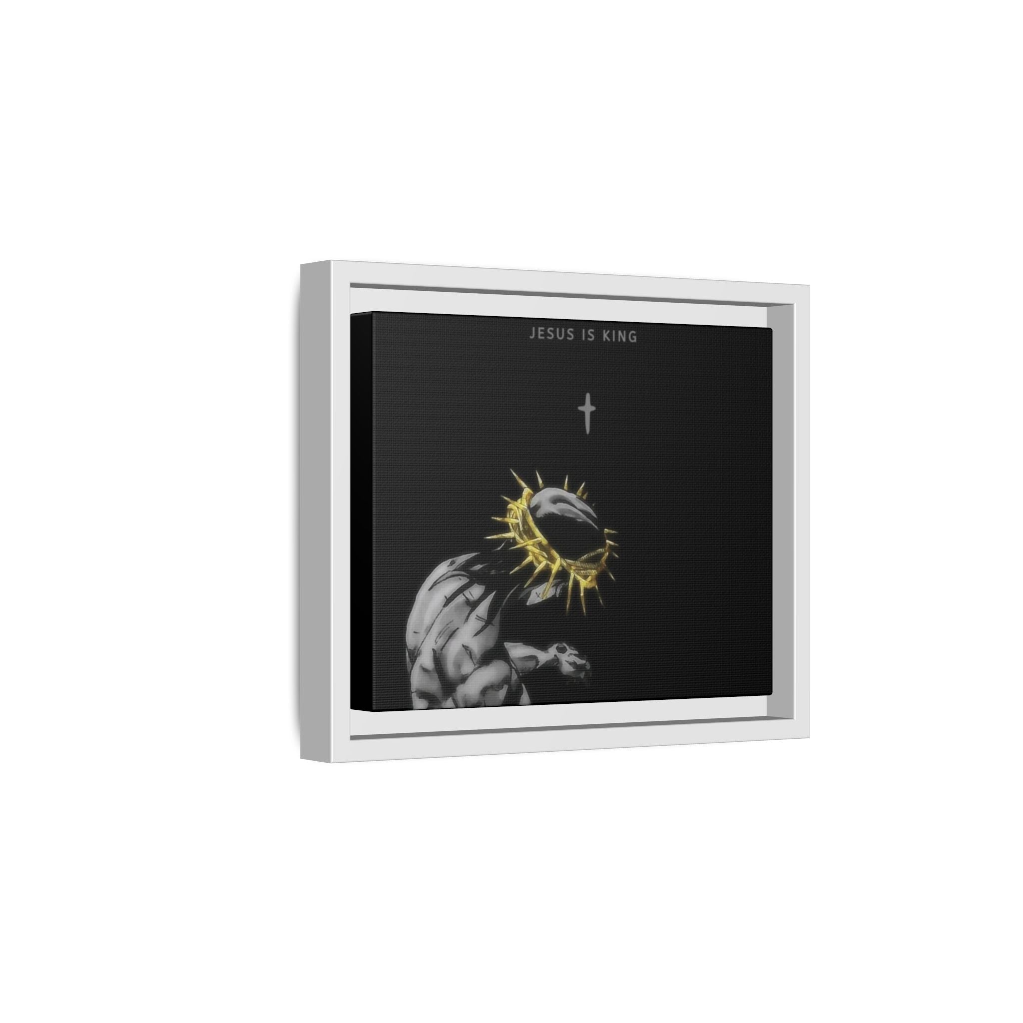 Jesus Is King Framed