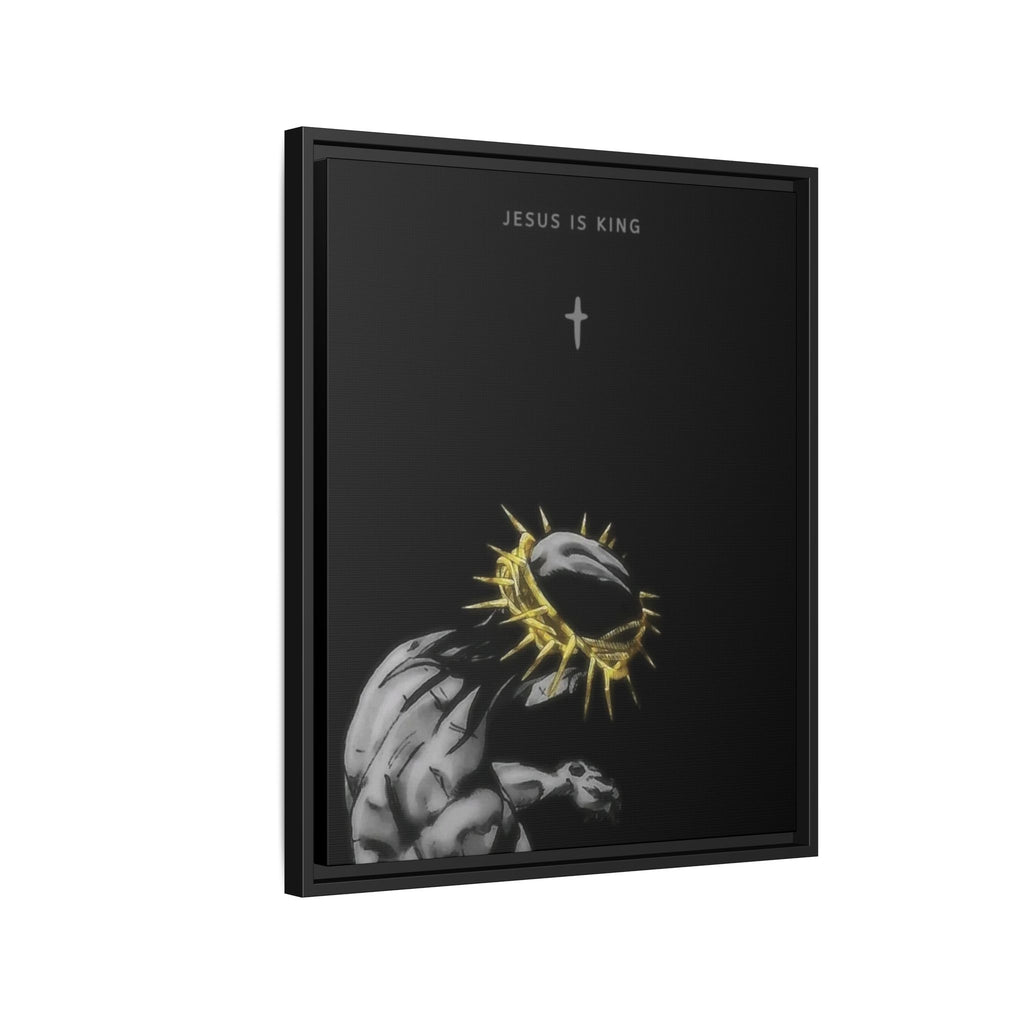 Jesus Is King Framed