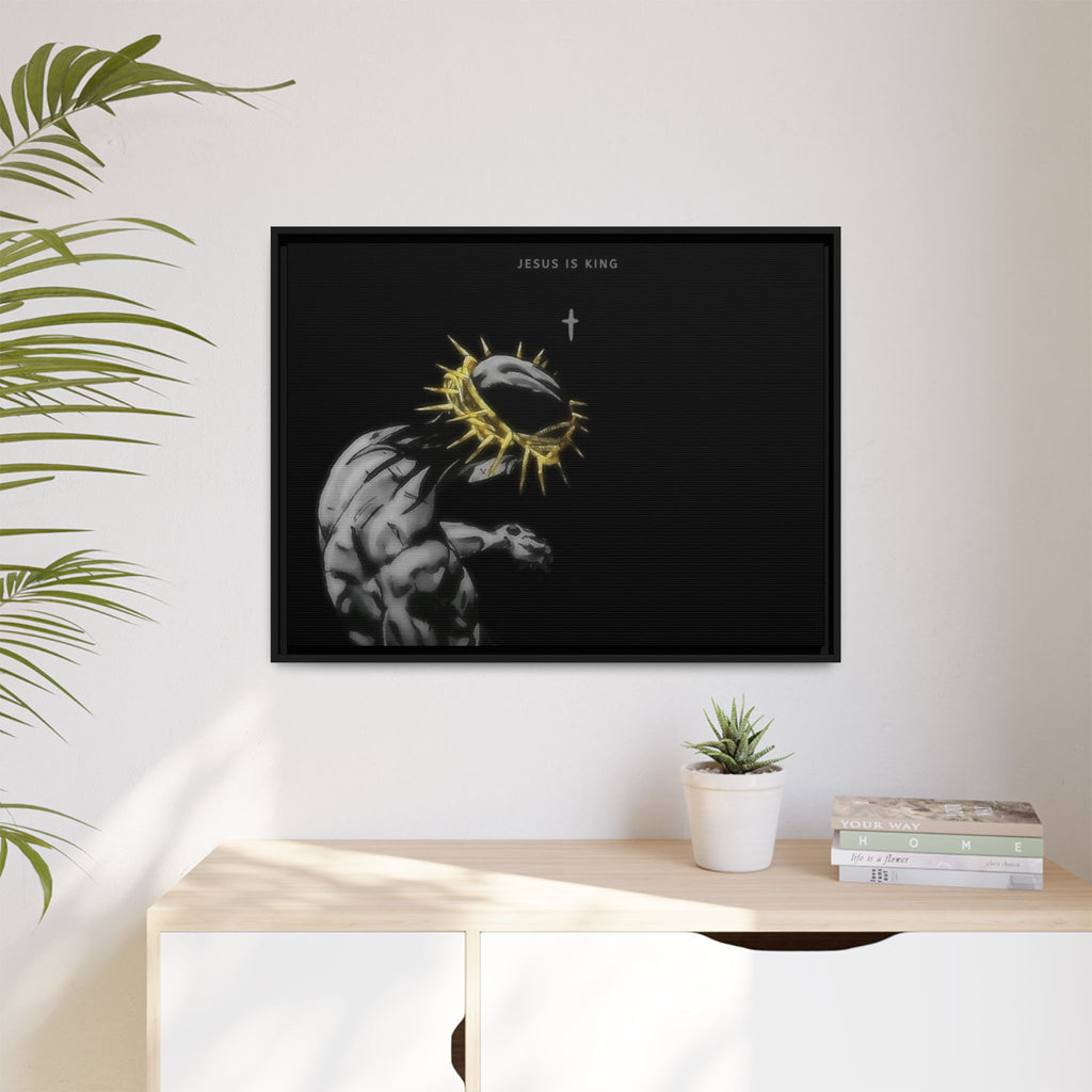 Jesus Is King Framed