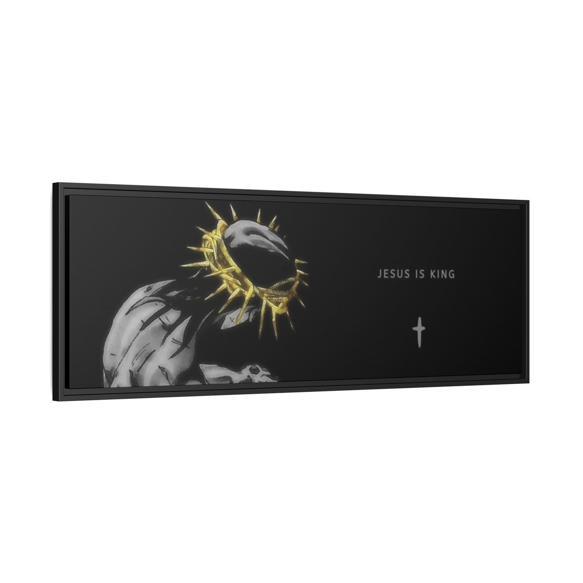 Jesus Is King Framed