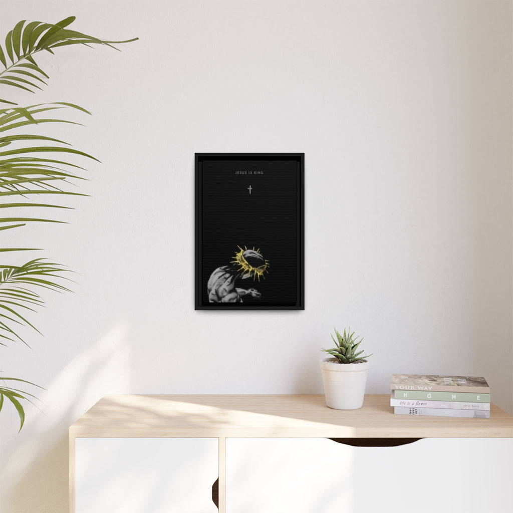 Jesus Is King Framed
