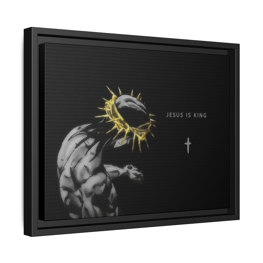 Jesus Is King Framed