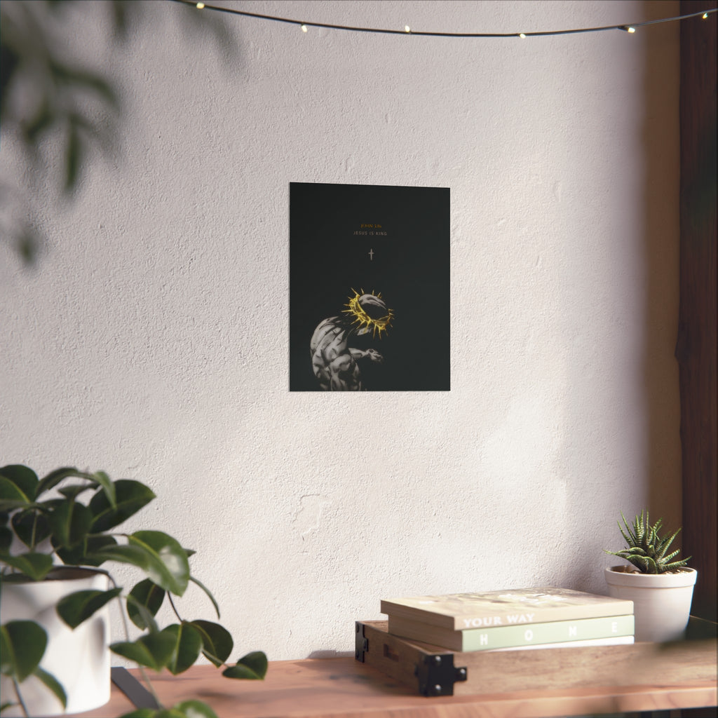 Jesus Is King Poster