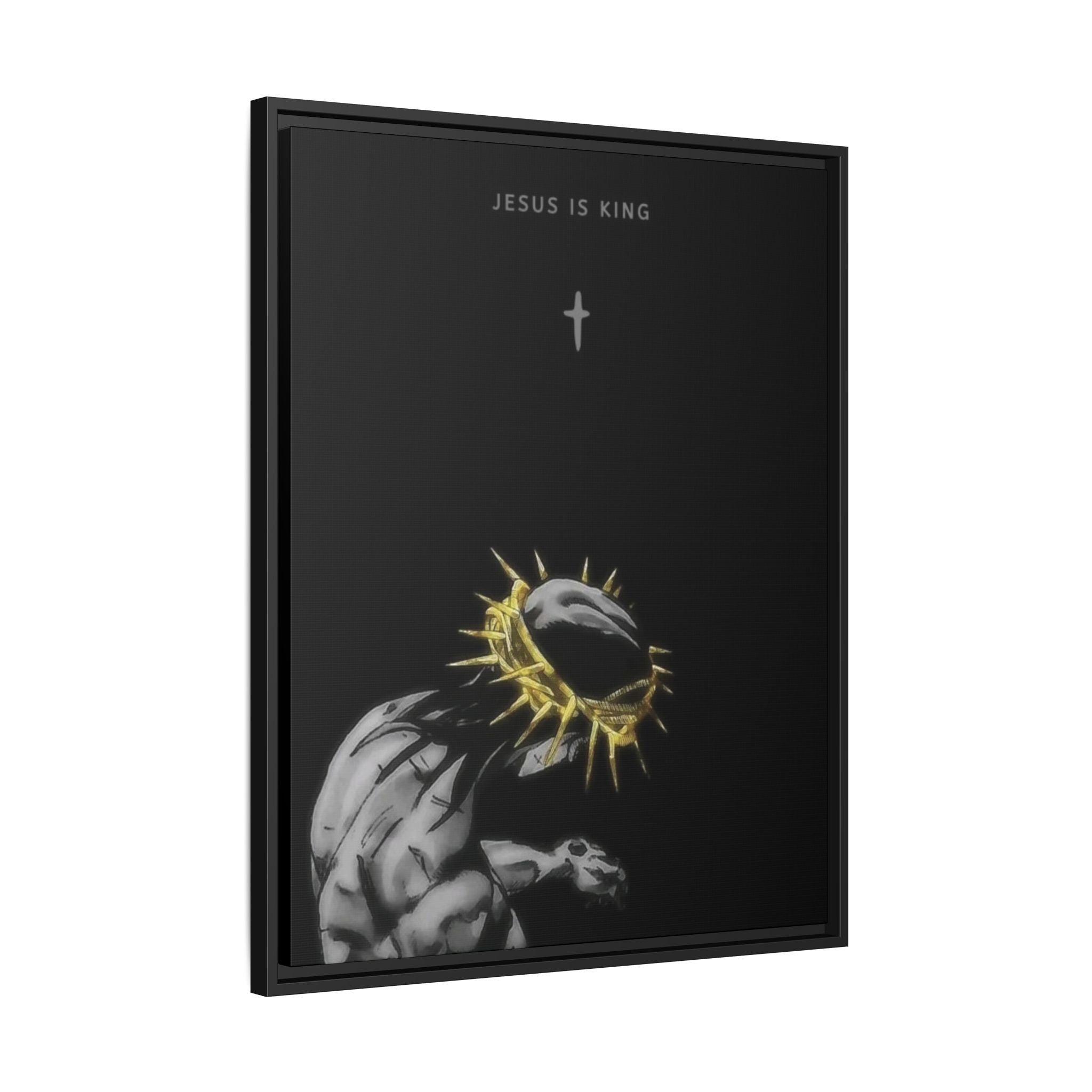 Jesus Is King Framed