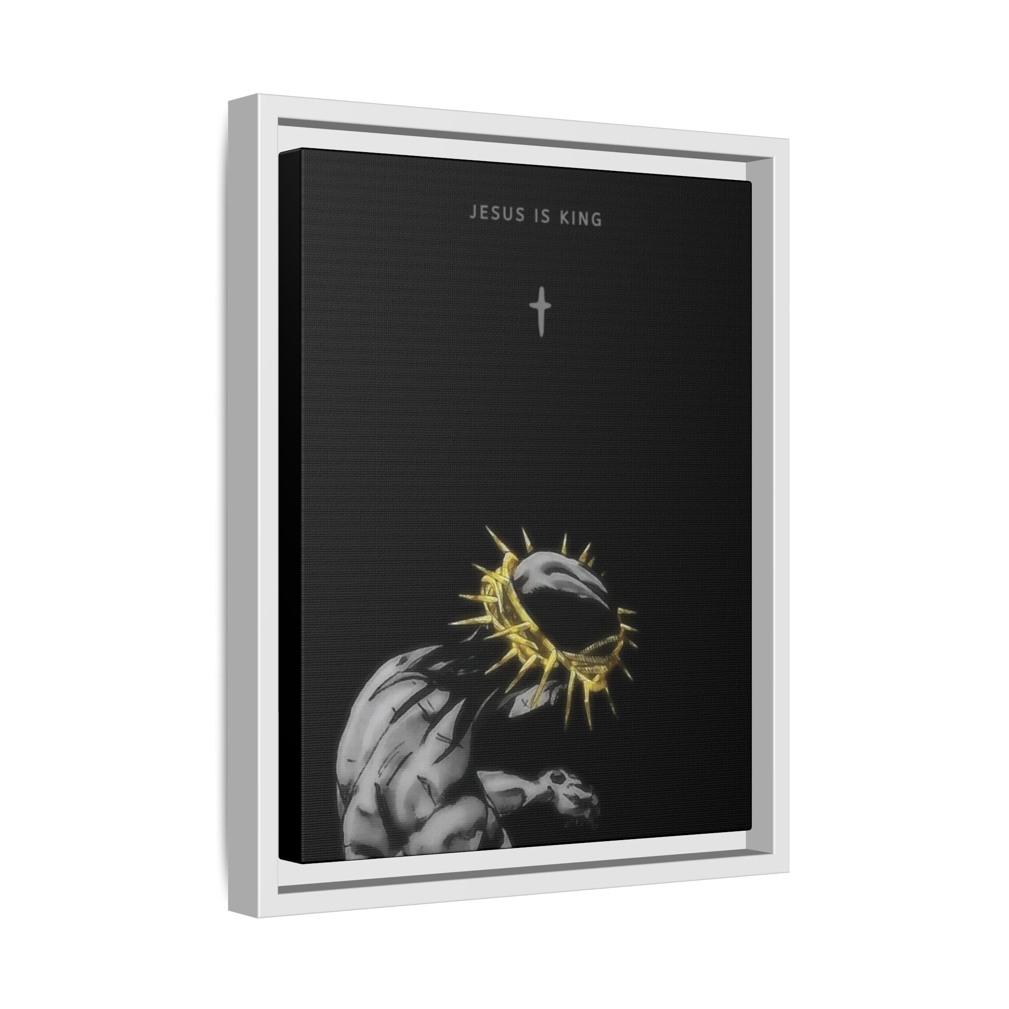 Jesus Is King Framed