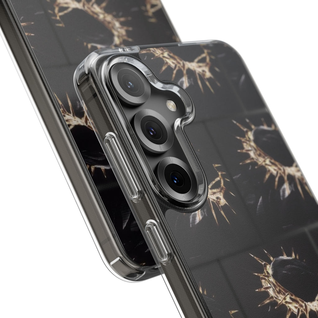 Flexi Phone Cases - Resilient Dual-layer Yeshua (Jesus) Crown of Thorns Design