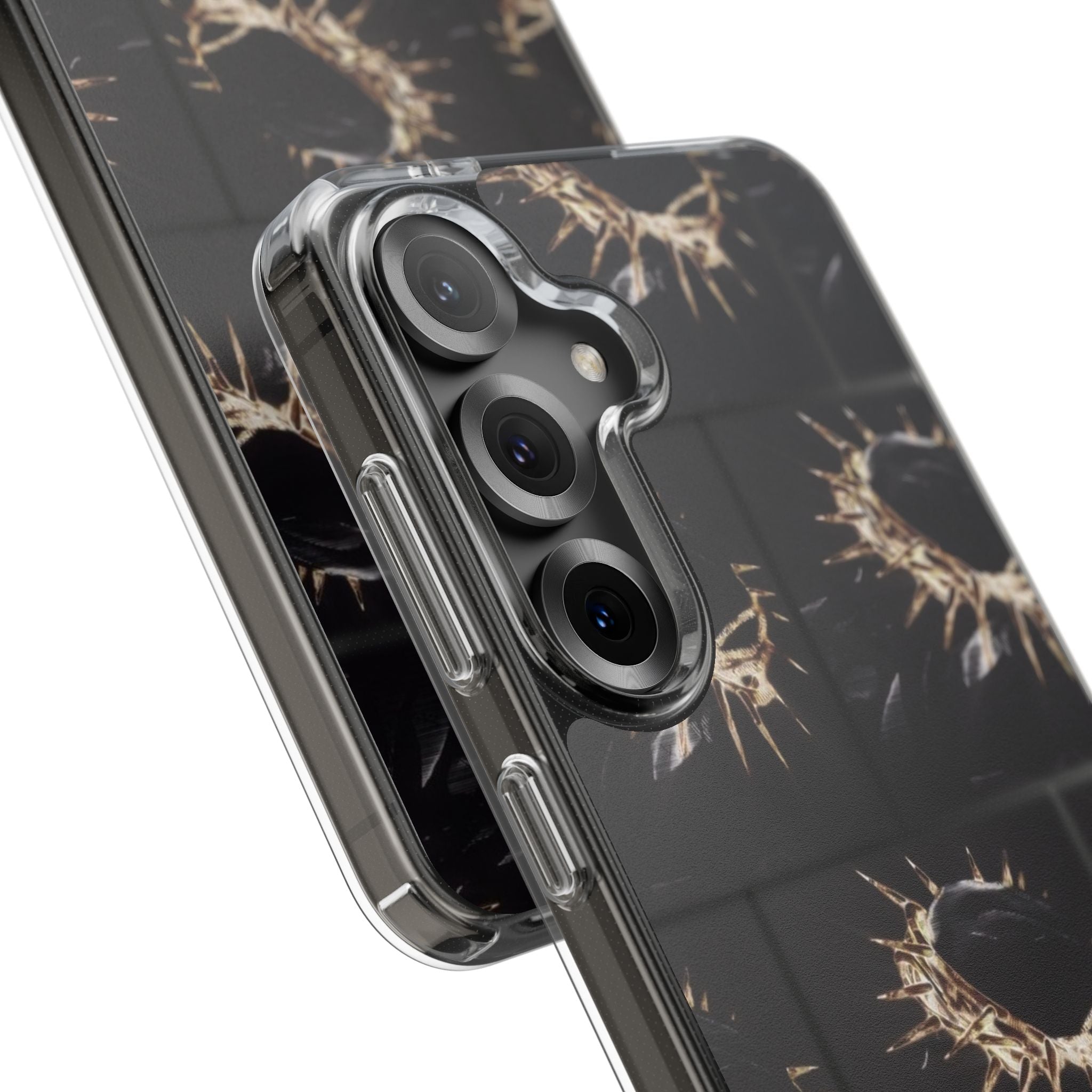 Flexi Phone Cases - Resilient Dual-layer Yeshua (Jesus) Crown of Thorns Design