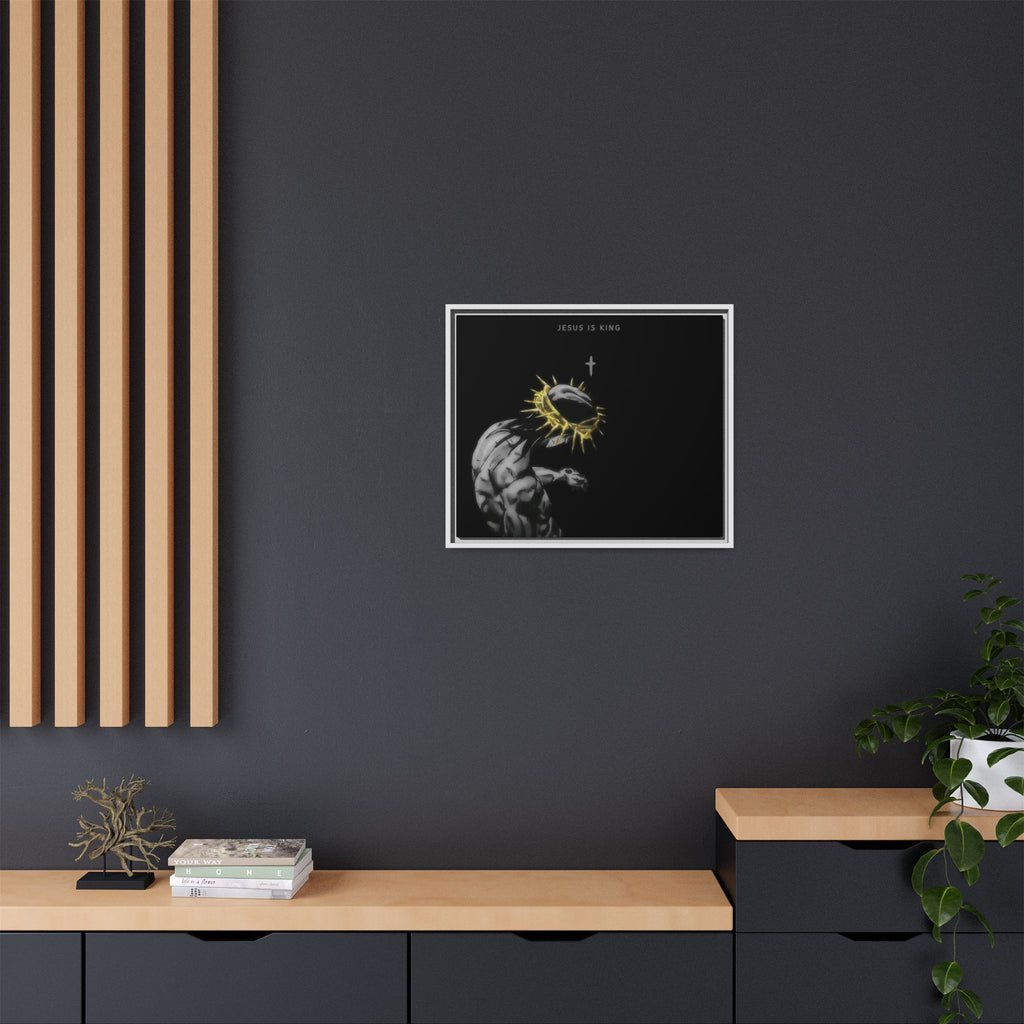 Jesus Is King Framed
