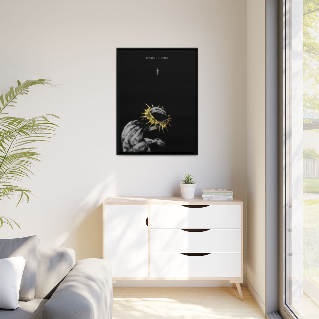 Jesus Is King Framed