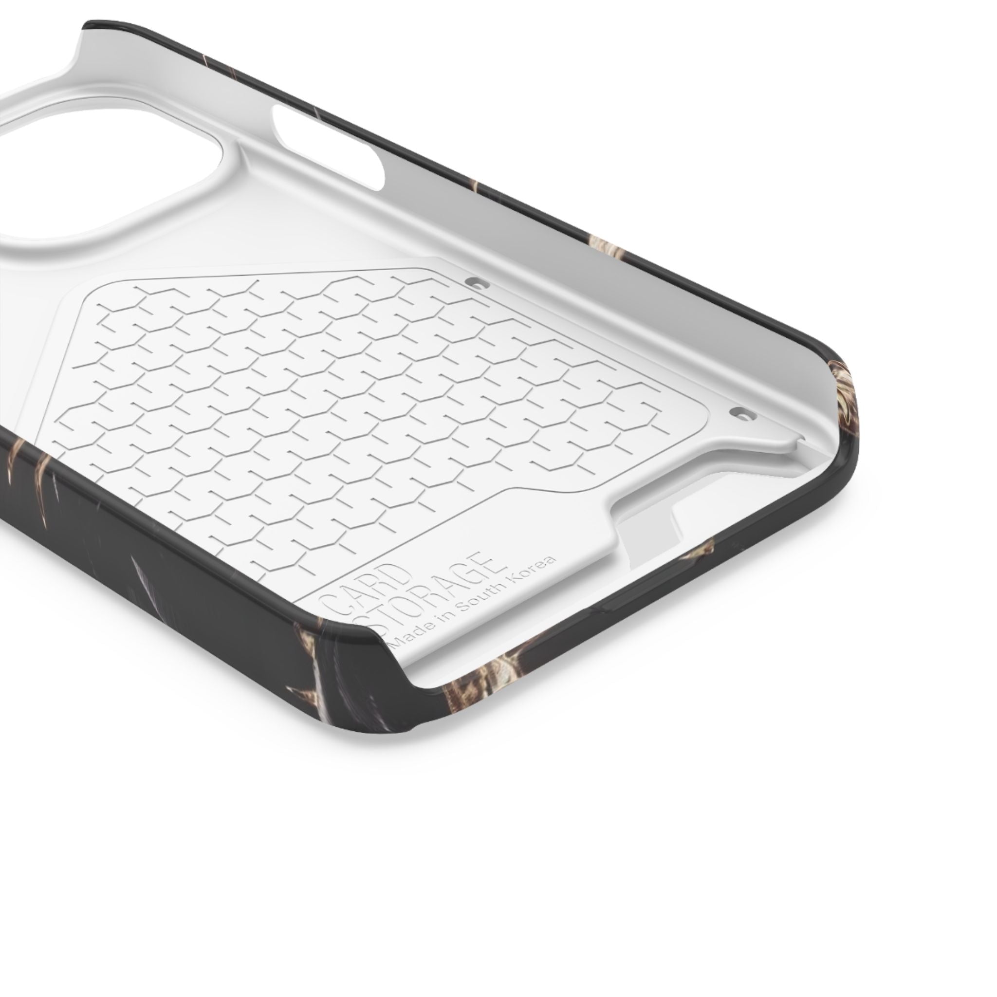 Phone Case With Built-In Card Holder: Yeshua (Jesus) Crown Of Thorns Design