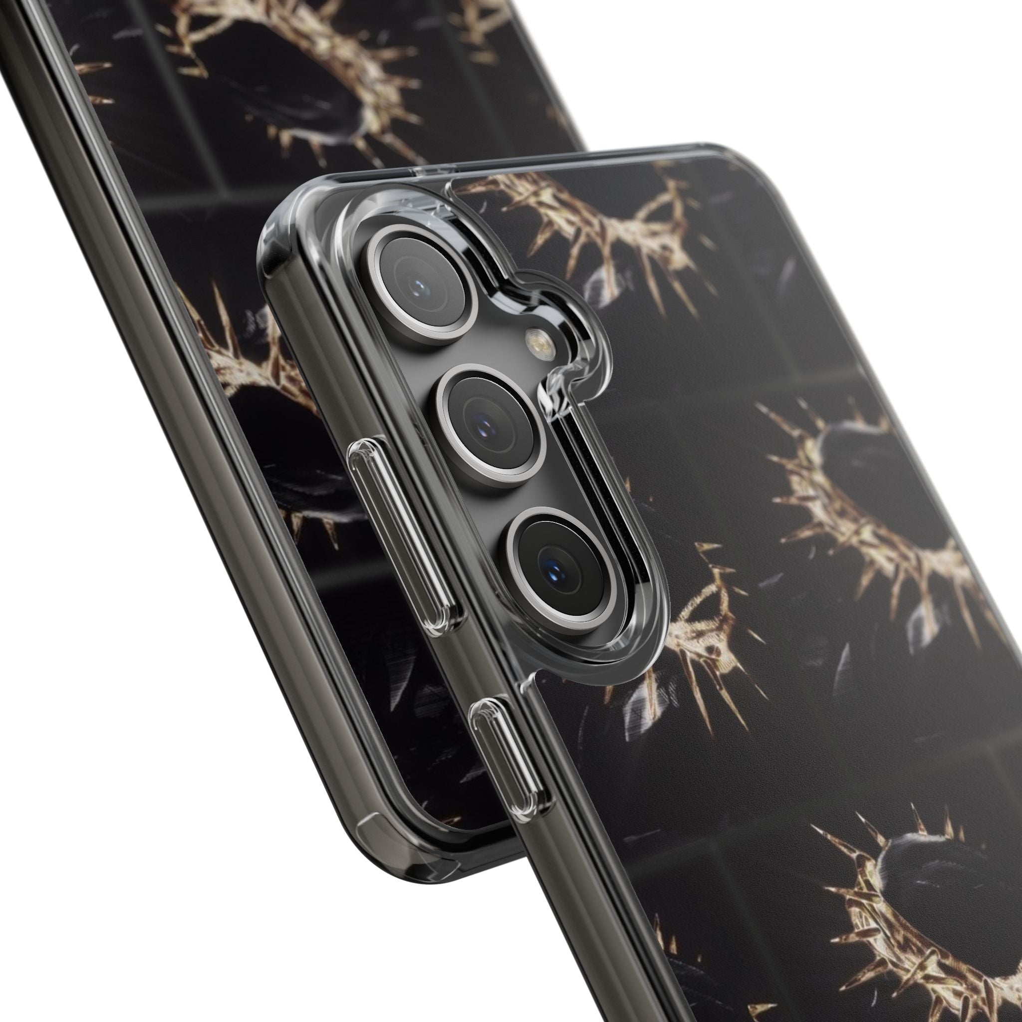 Flexi Phone Cases - Resilient Dual-layer Yeshua (Jesus) Crown of Thorns Design