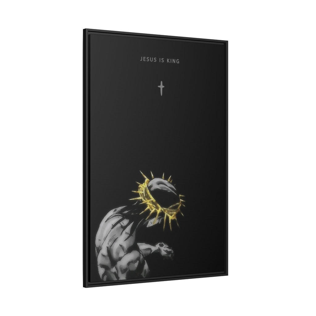 Jesus Is King Framed
