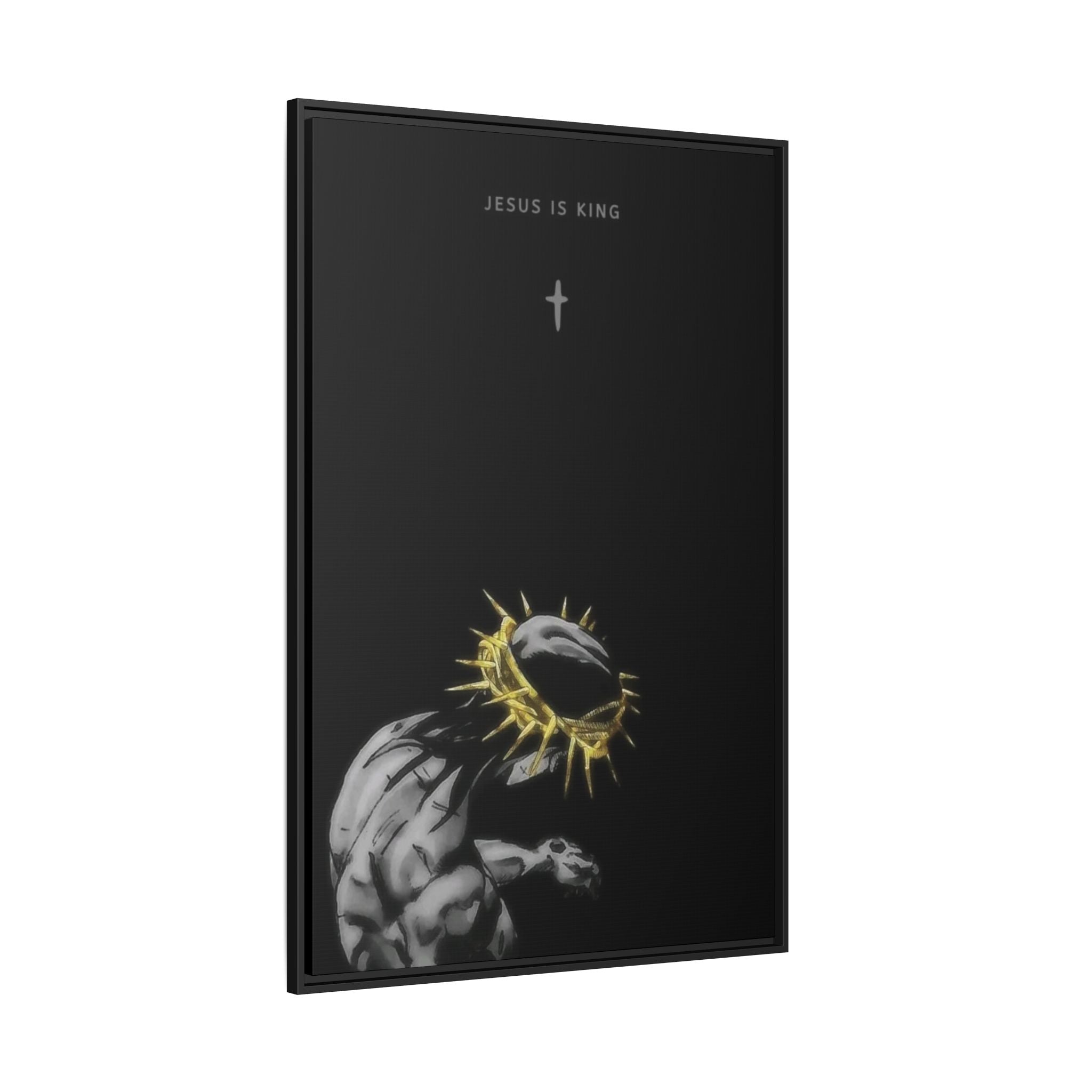 Jesus Is King Framed