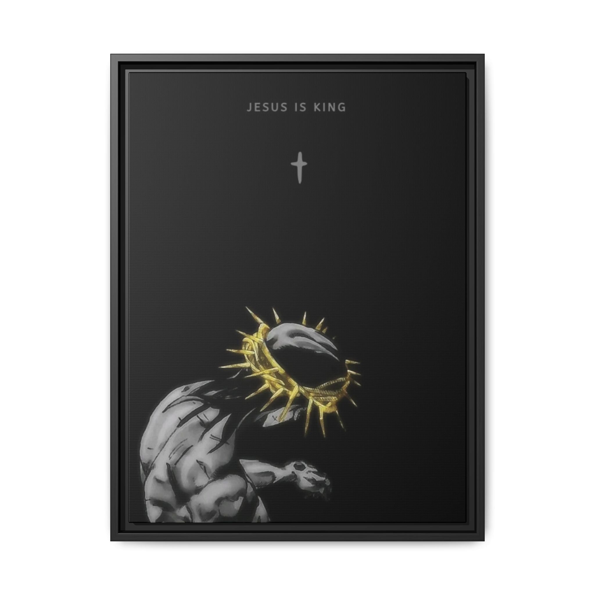 Jesus Is King Framed