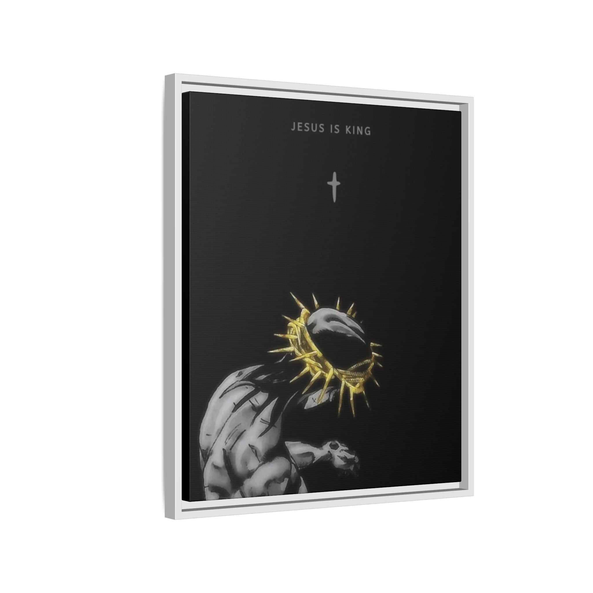Jesus Is King Framed