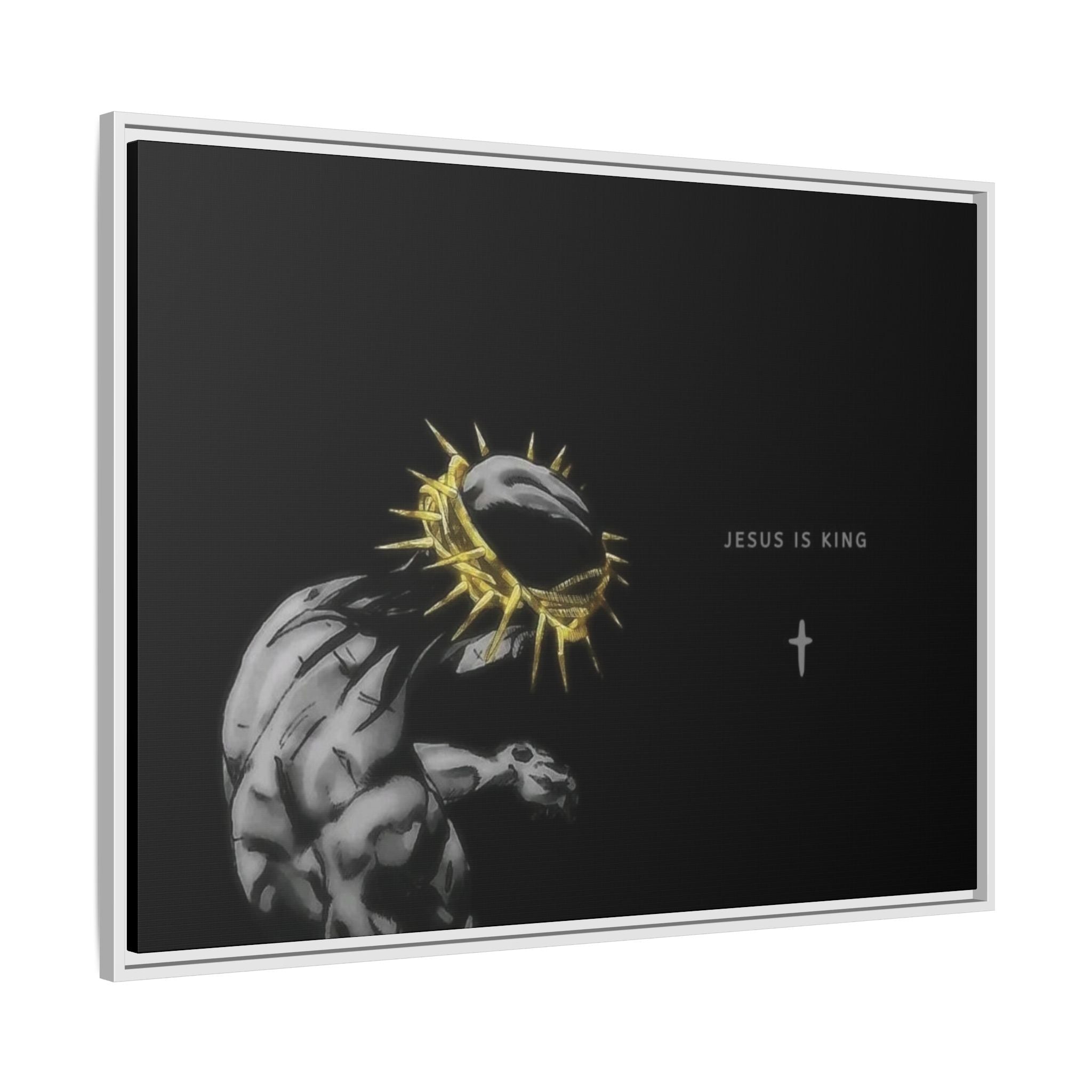 Jesus Is King Framed