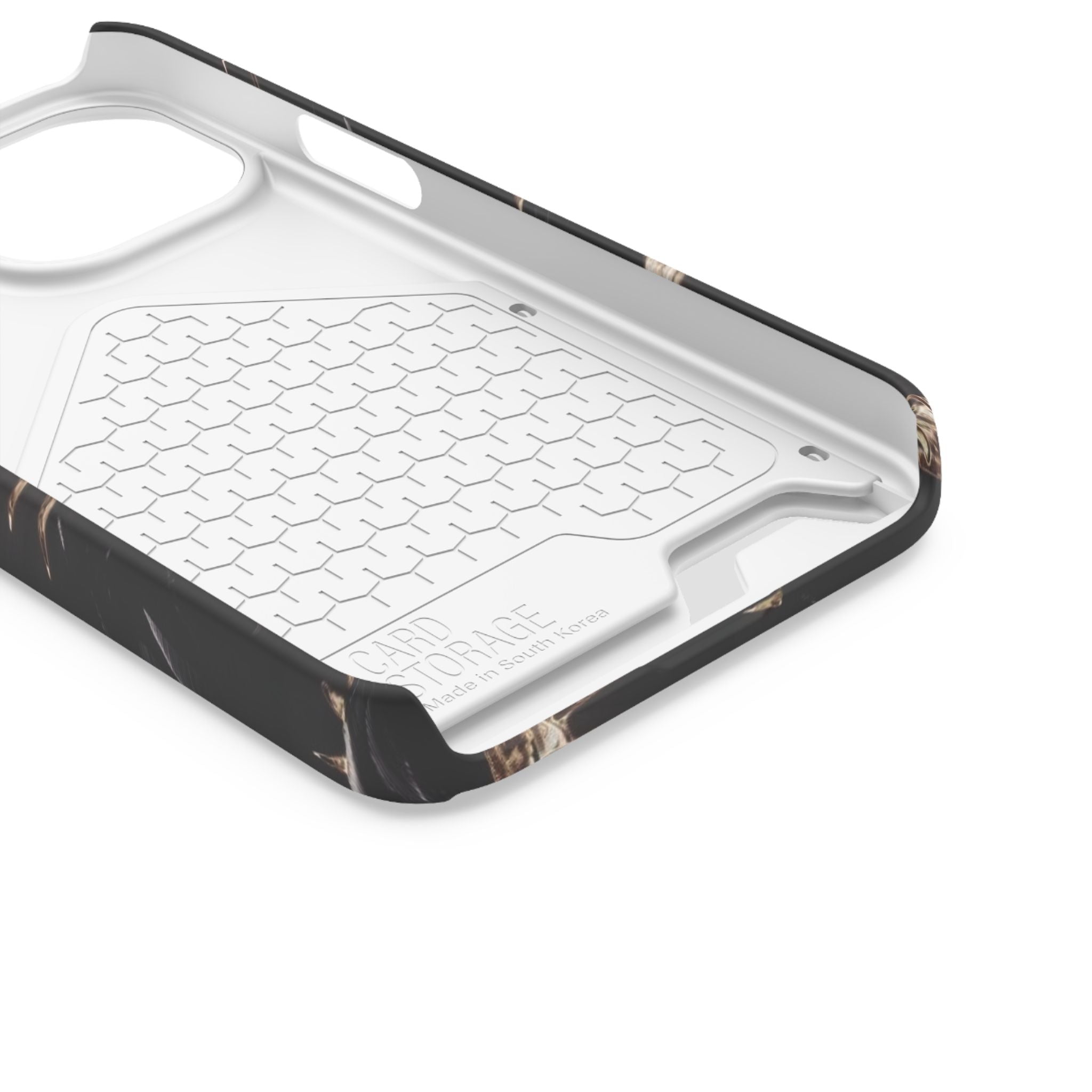 Phone Case With Built-In Card Holder: Yeshua (Jesus) Crown Of Thorns Design