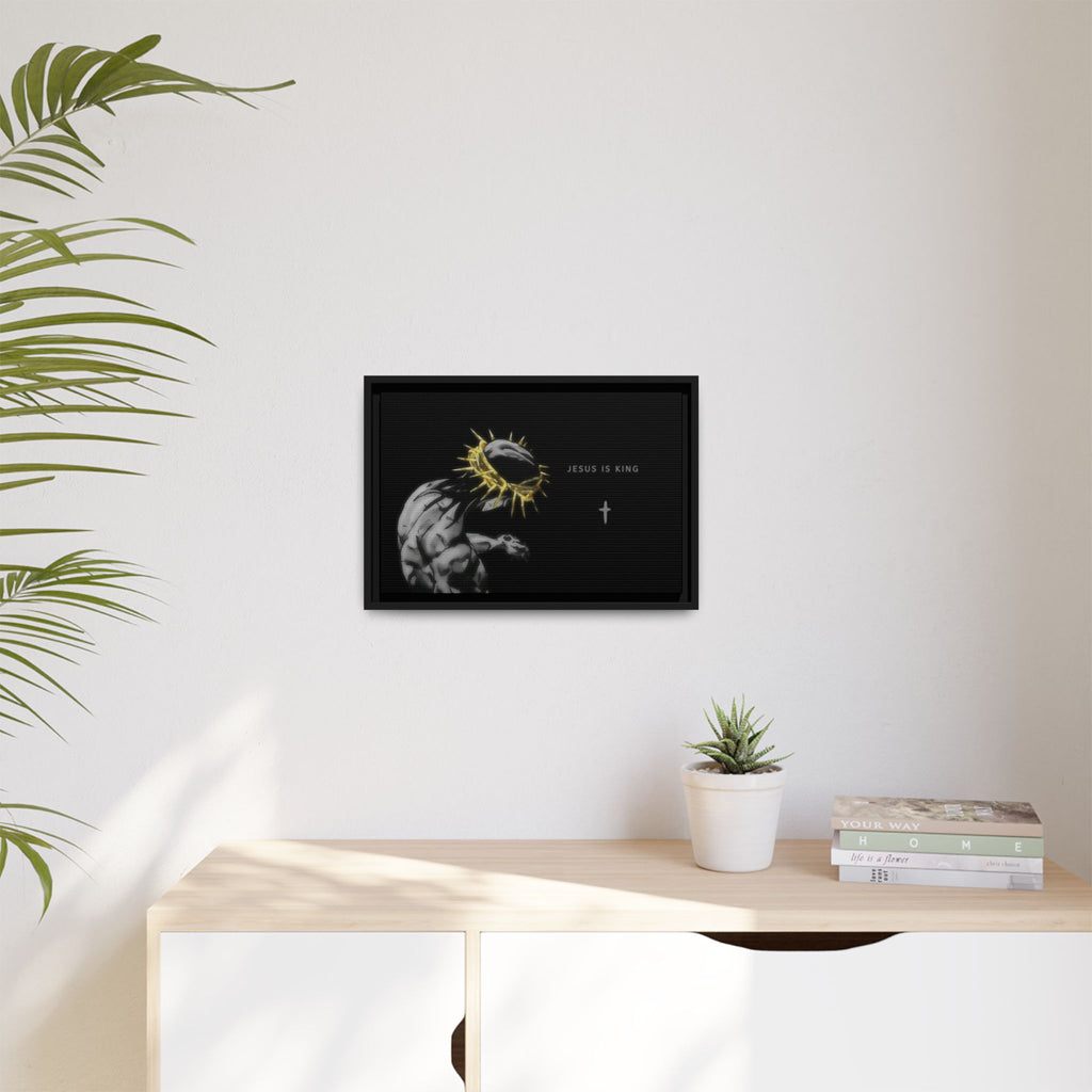 Jesus Is King Framed