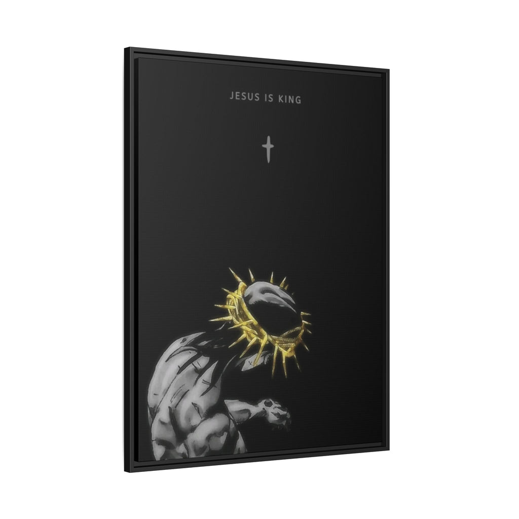 Jesus Is King Framed