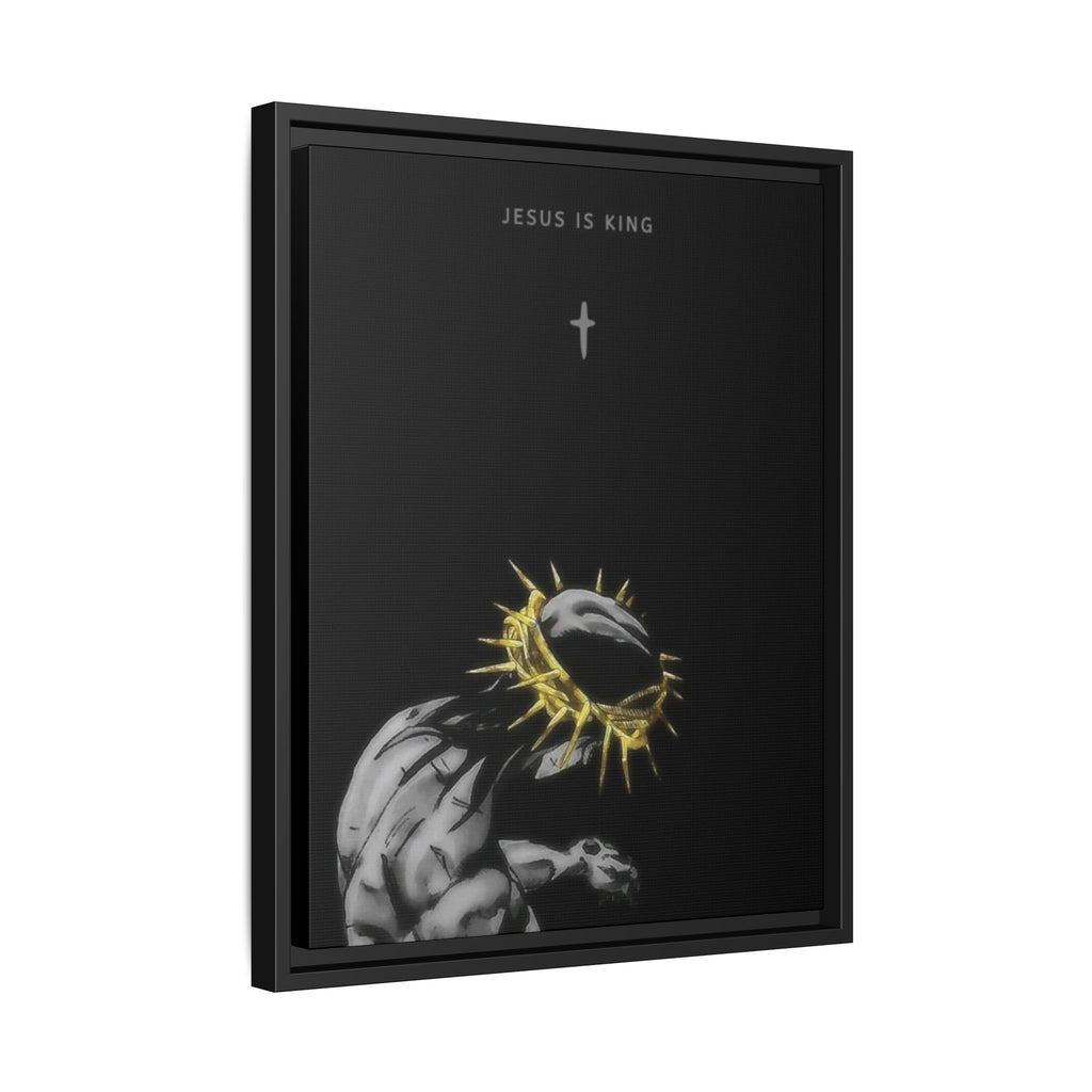 Jesus Is King Framed