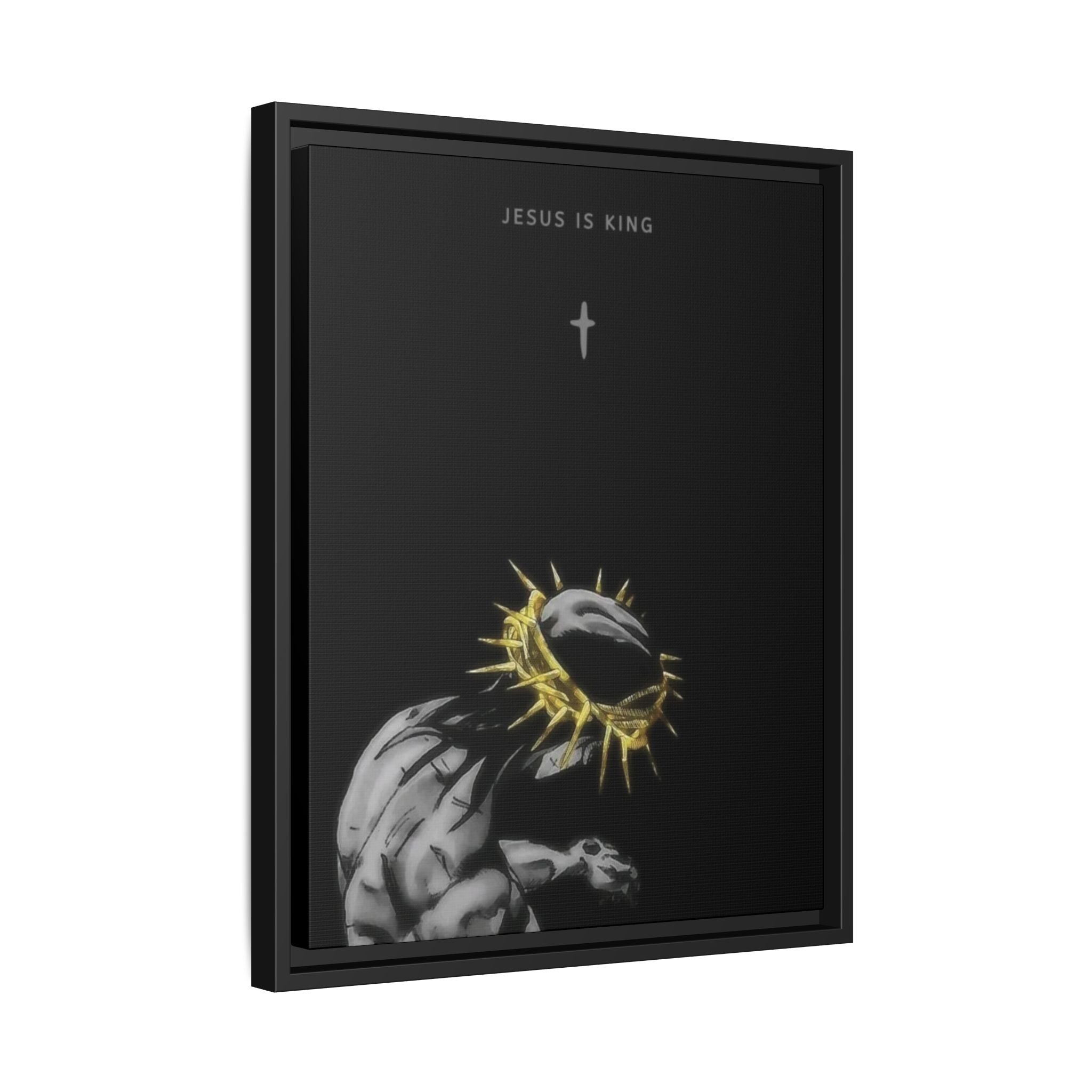 Jesus Is King Framed