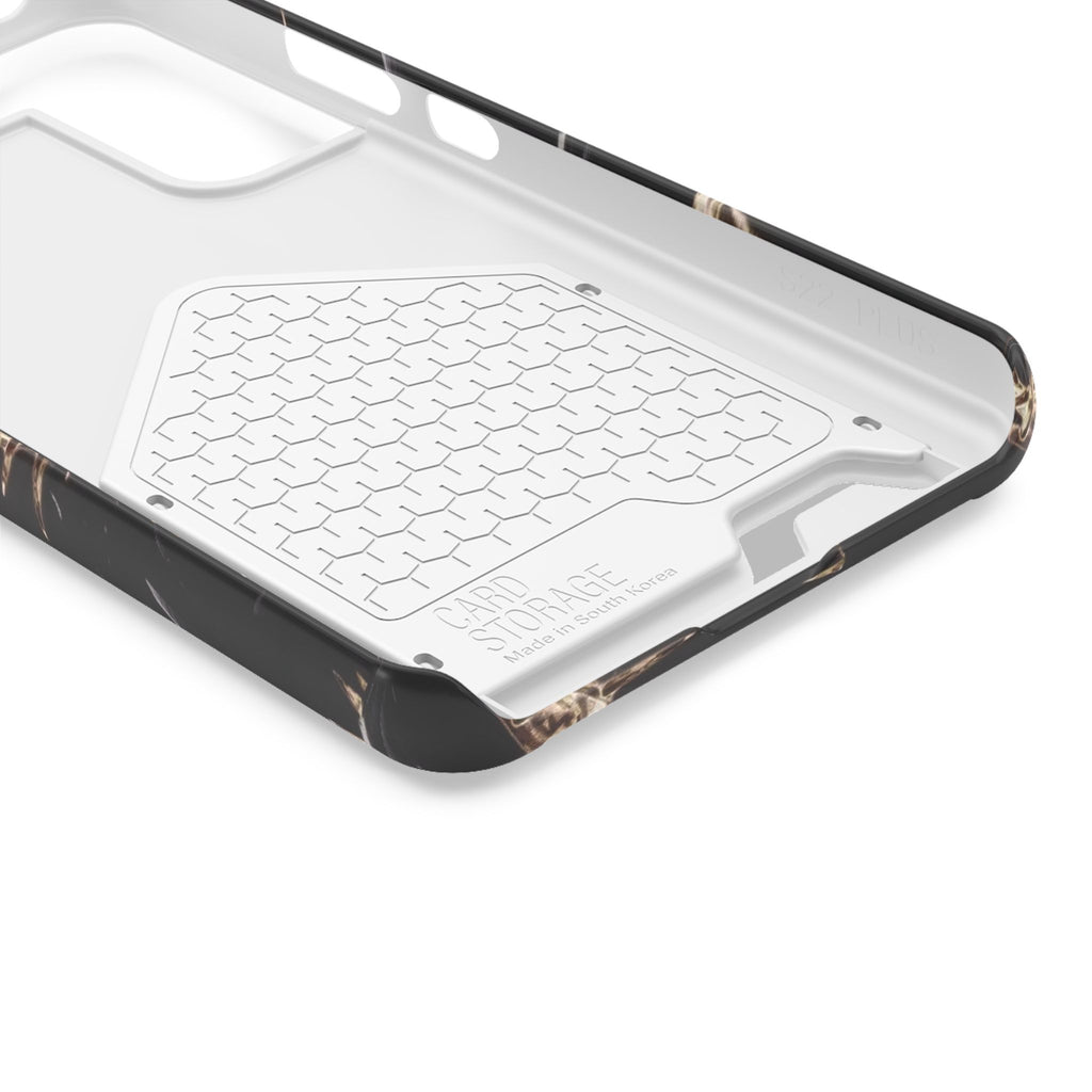 Phone Case With Built-In Card Holder: Yeshua (Jesus) Crown Of Thorns Design