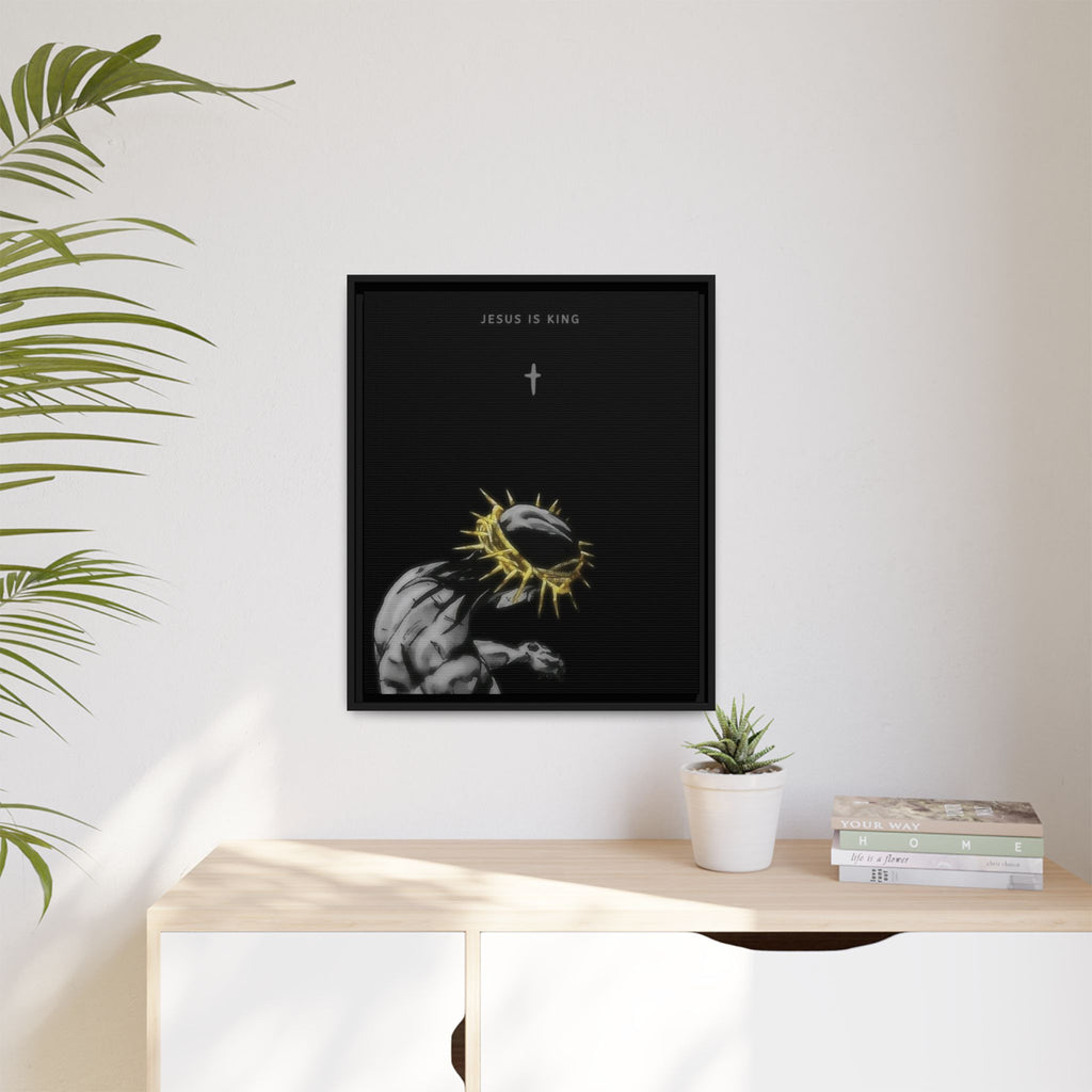 Jesus Is King Framed