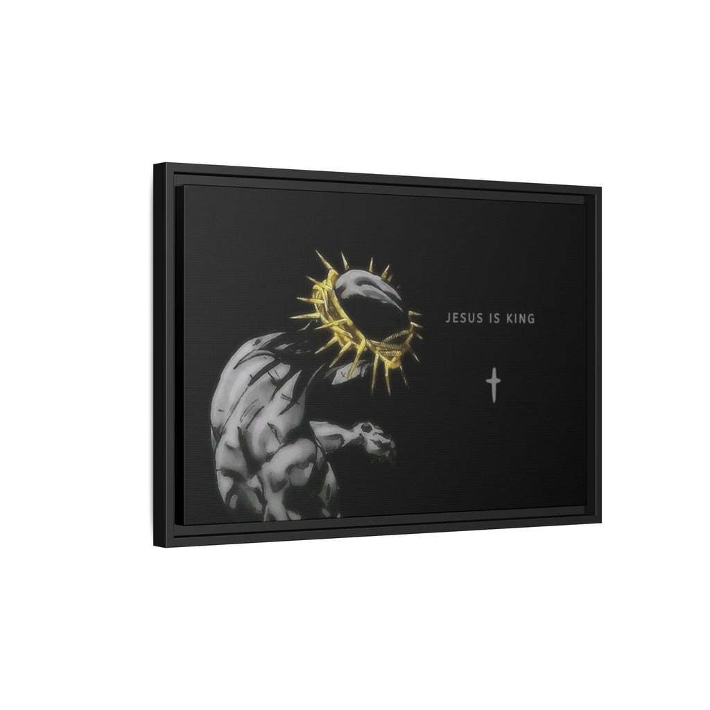 Jesus Is King Framed
