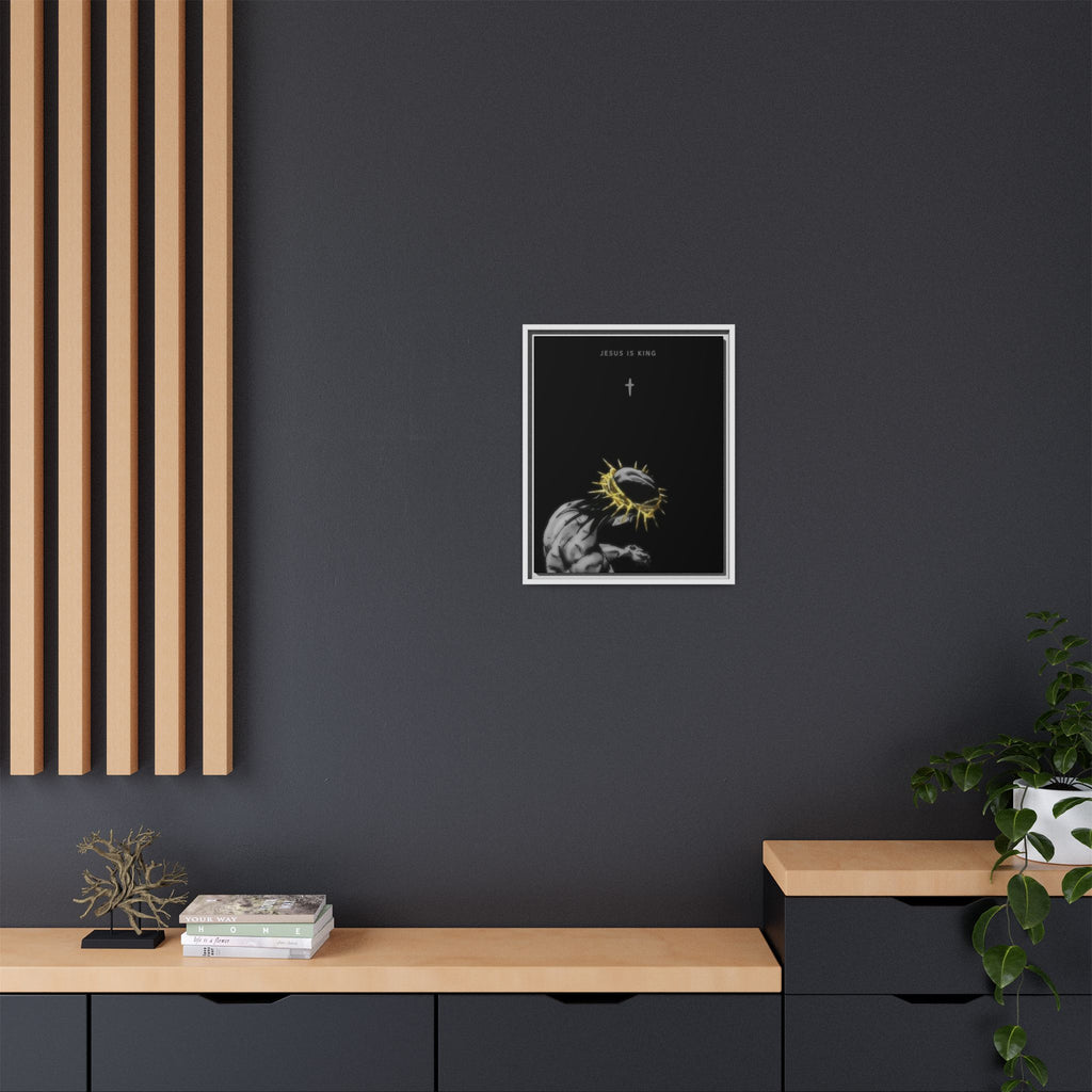 Jesus Is King Framed