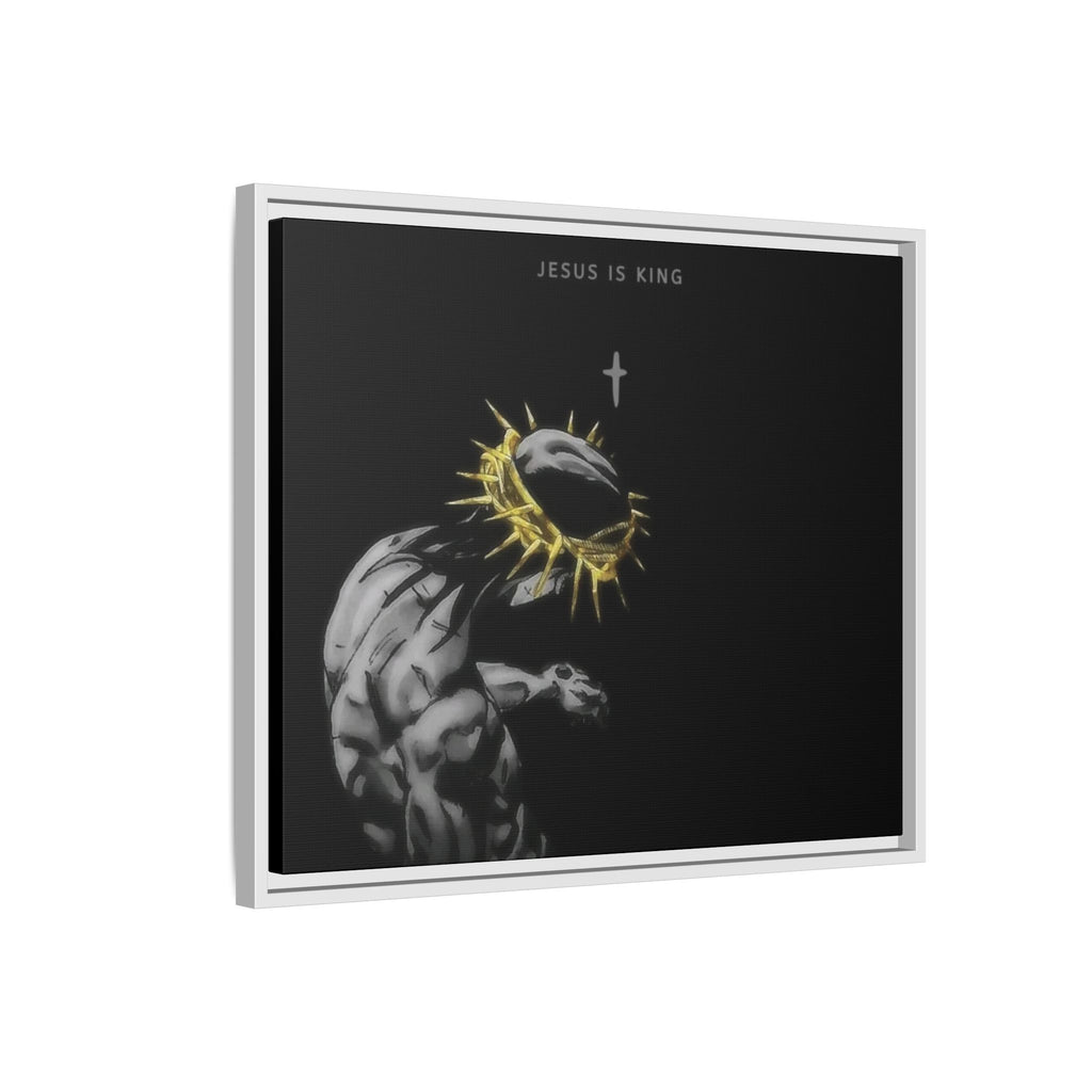 Jesus Is King Framed