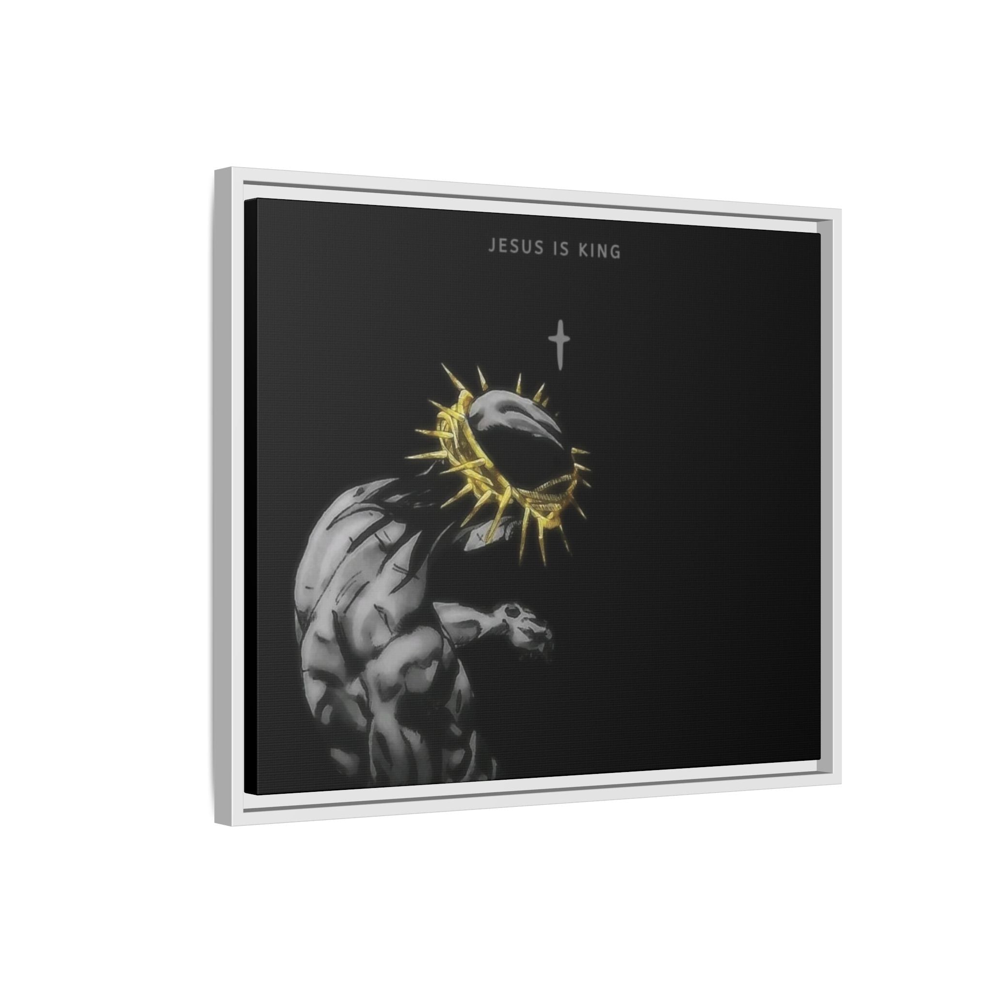 Jesus Is King Framed