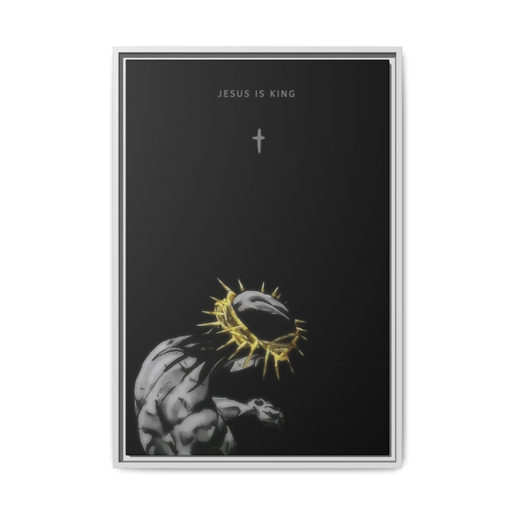 Jesus Is King Framed