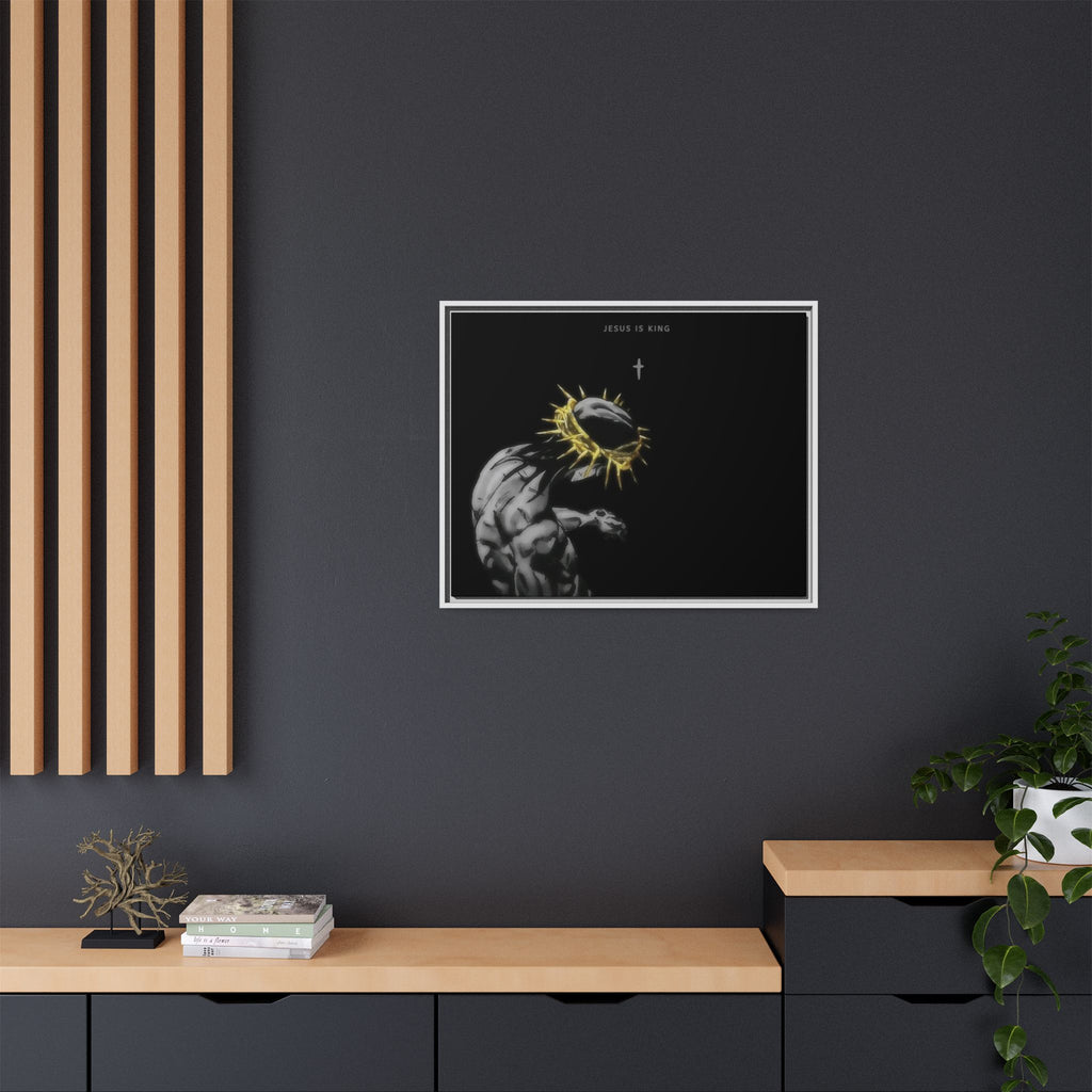 Jesus Is King Framed