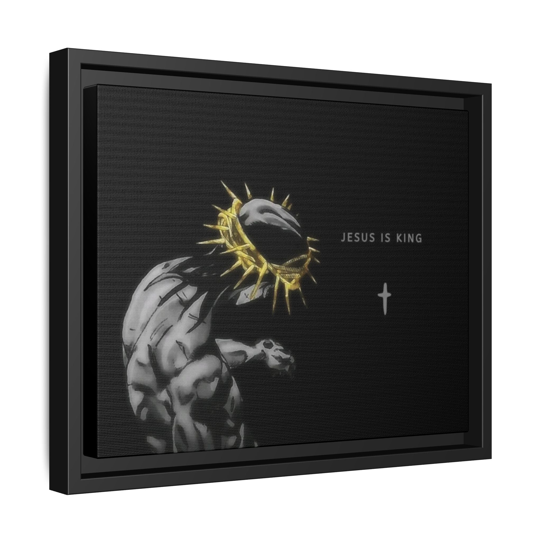 Jesus Is King Framed