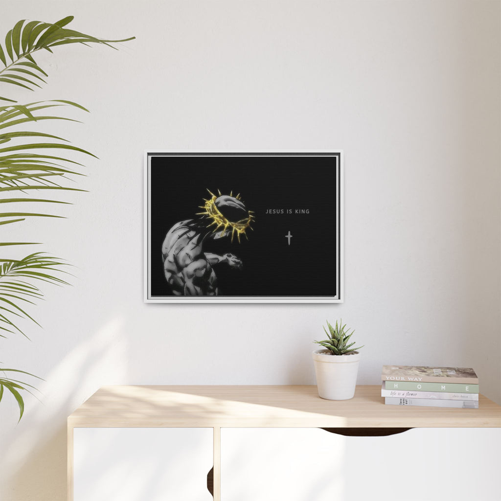 Jesus Is King Framed