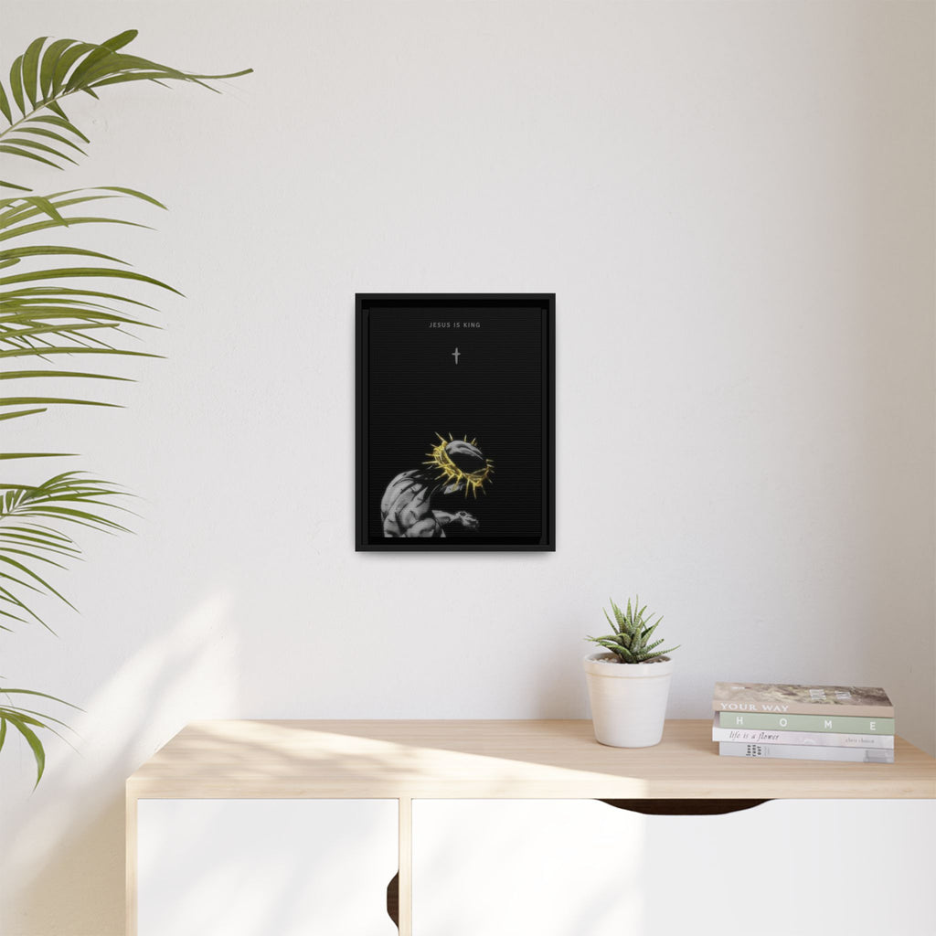 Jesus Is King Framed