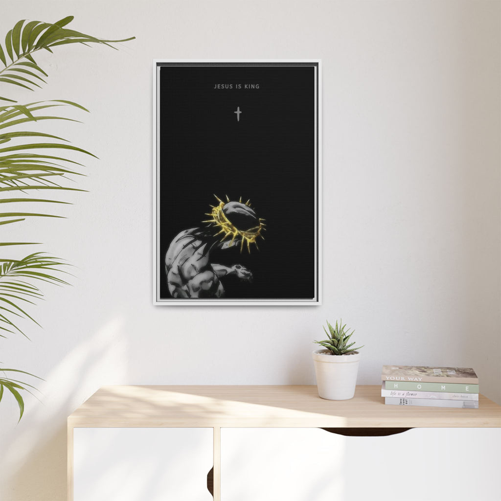 Jesus Is King Framed