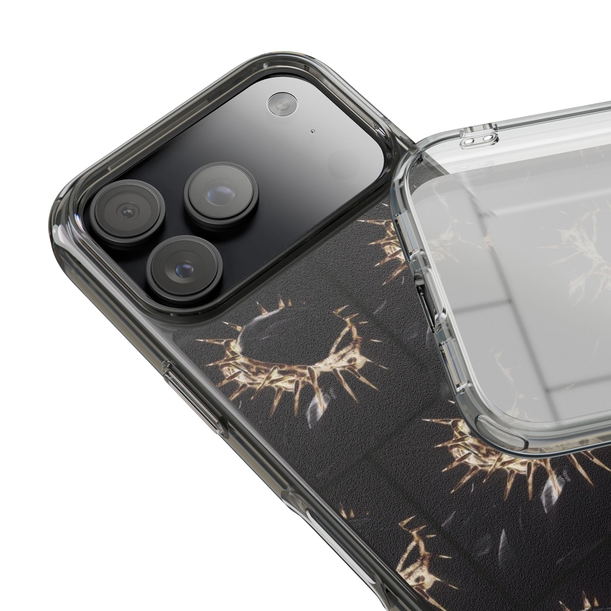Flexi Phone Cases - Resilient Dual-layer Yeshua (Jesus) Crown of Thorns Design