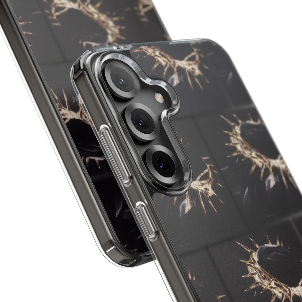 Flexi Phone Cases - Resilient Dual-layer Yeshua (Jesus) Crown of Thorns Design