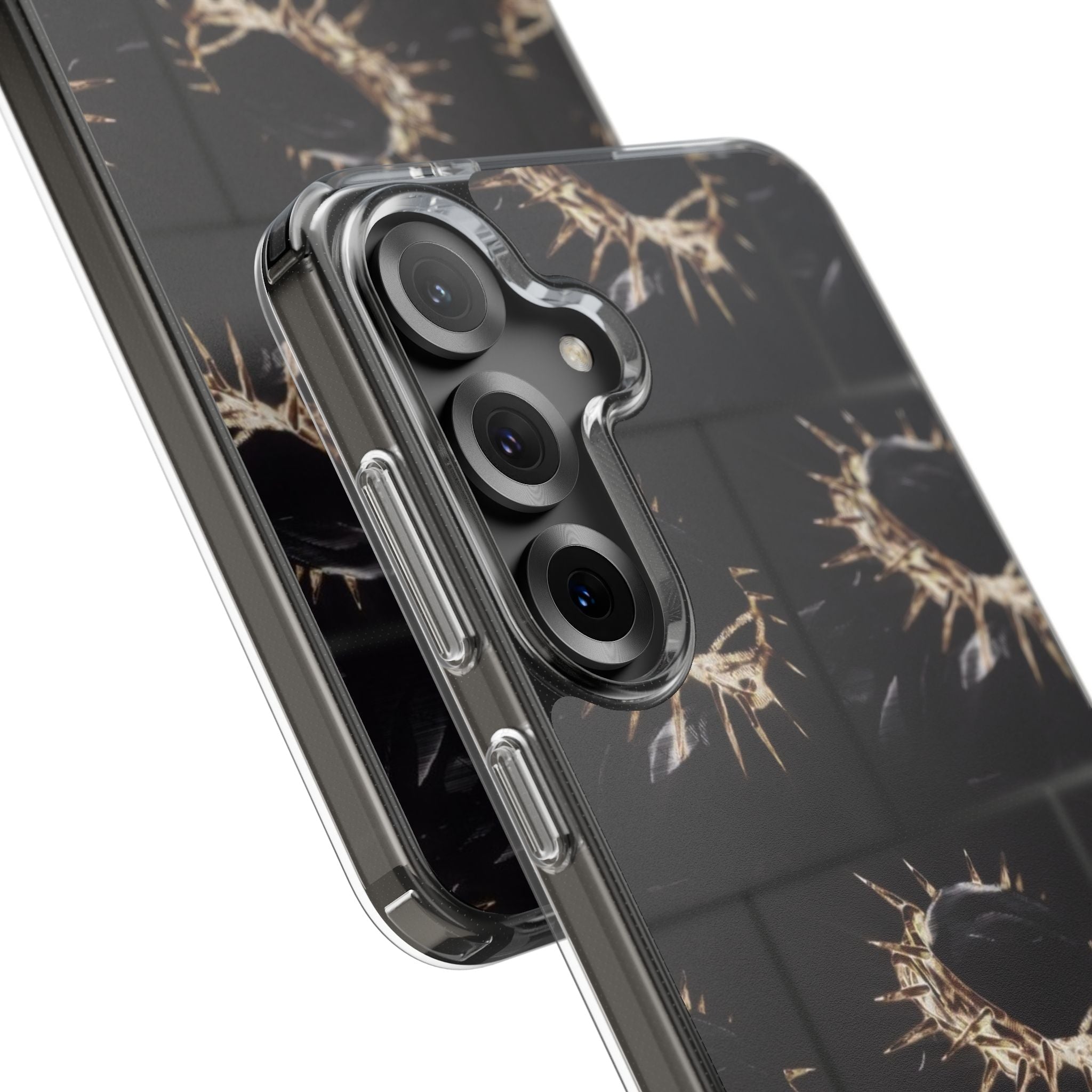 Flexi Phone Cases - Resilient Dual-layer Yeshua (Jesus) Crown of Thorns Design
