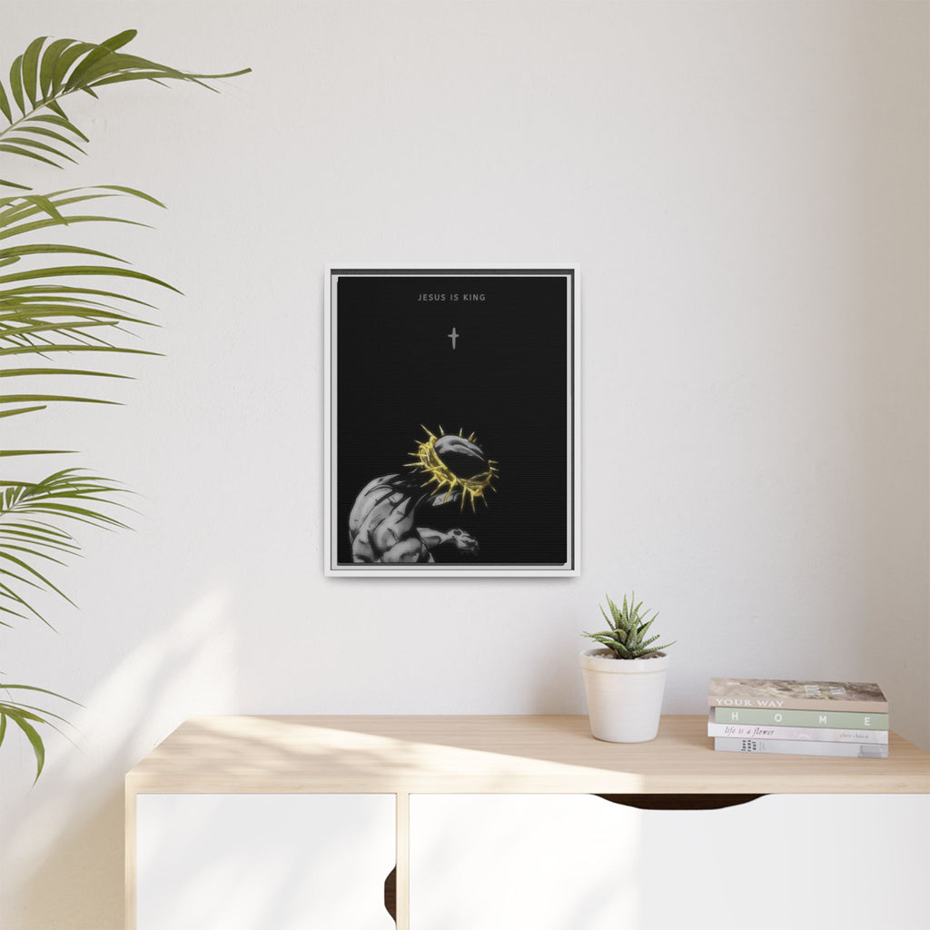 Jesus Is King Framed
