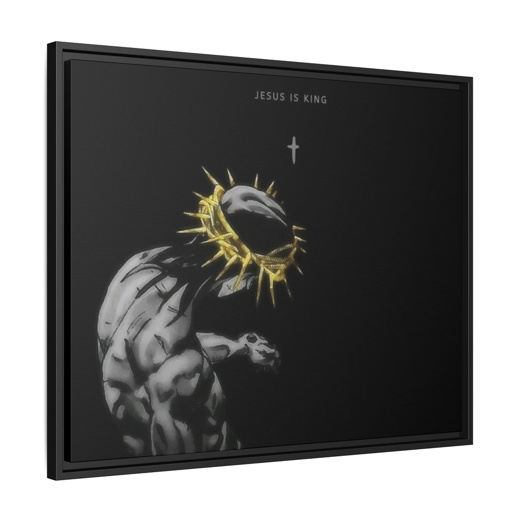 Jesus Is King Framed