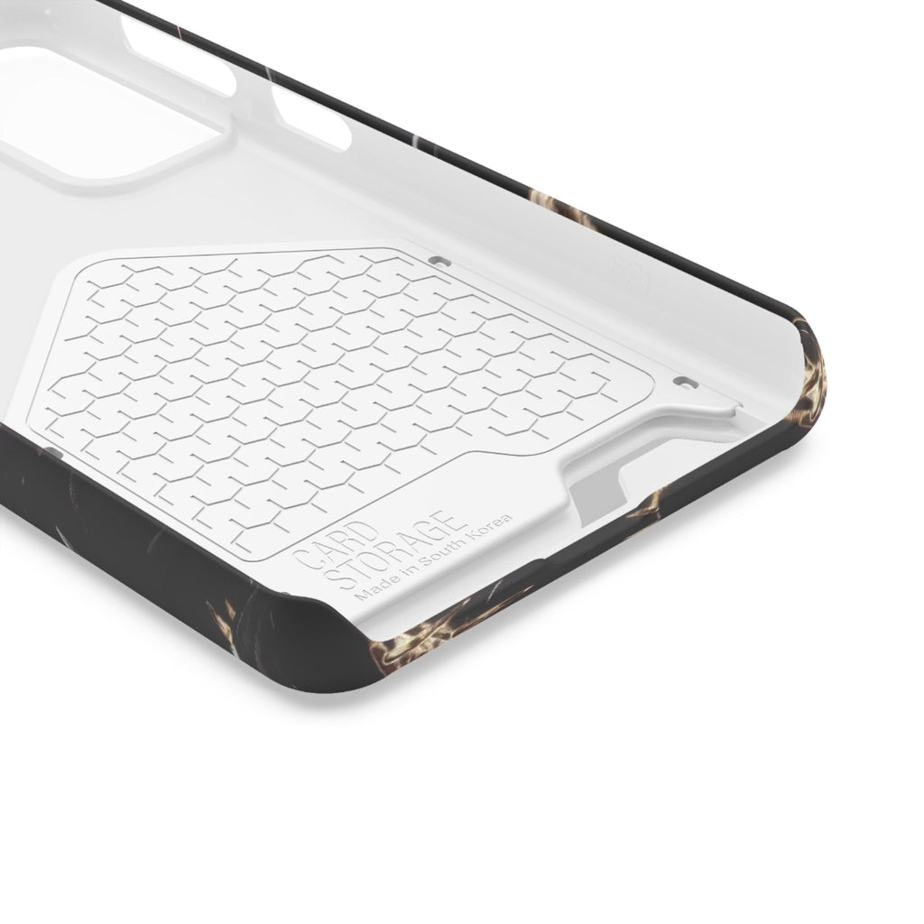Phone Case With Built-In Card Holder: Yeshua (Jesus) Crown Of Thorns Design